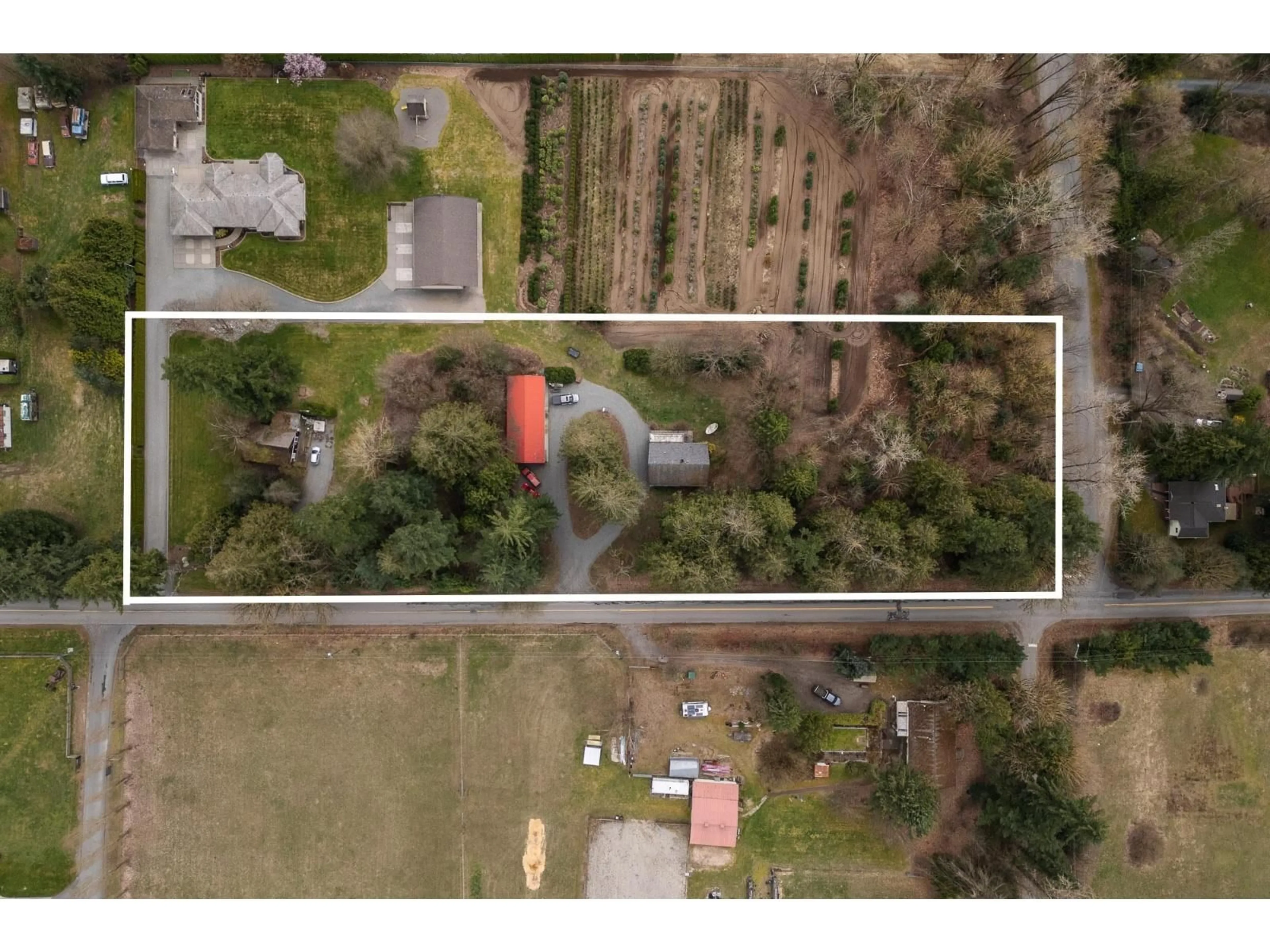 A pic from outside/outdoor area/front of a property/back of a property/a pic from drone, street for 23836 68 AVENUE, Langley British Columbia V2Y2H4