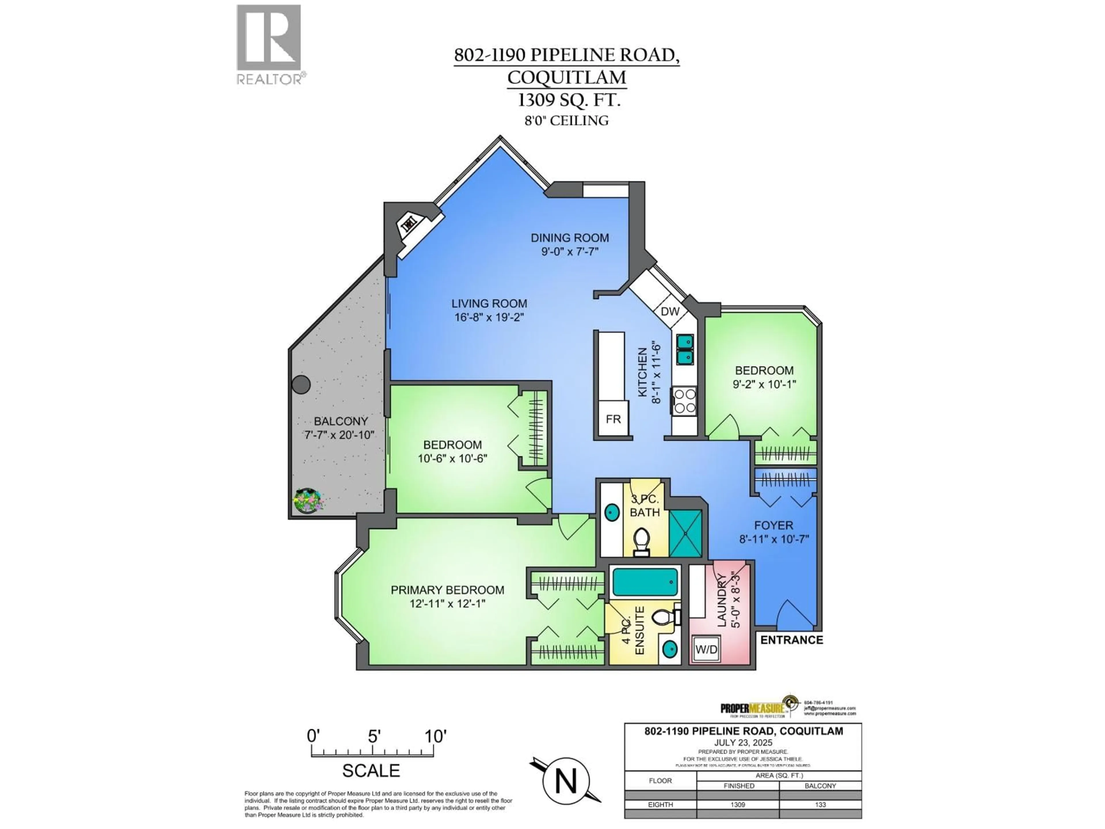 Floor plan for 802 - 1190 PIPELINE ROAD, Coquitlam British Columbia V3B7T9