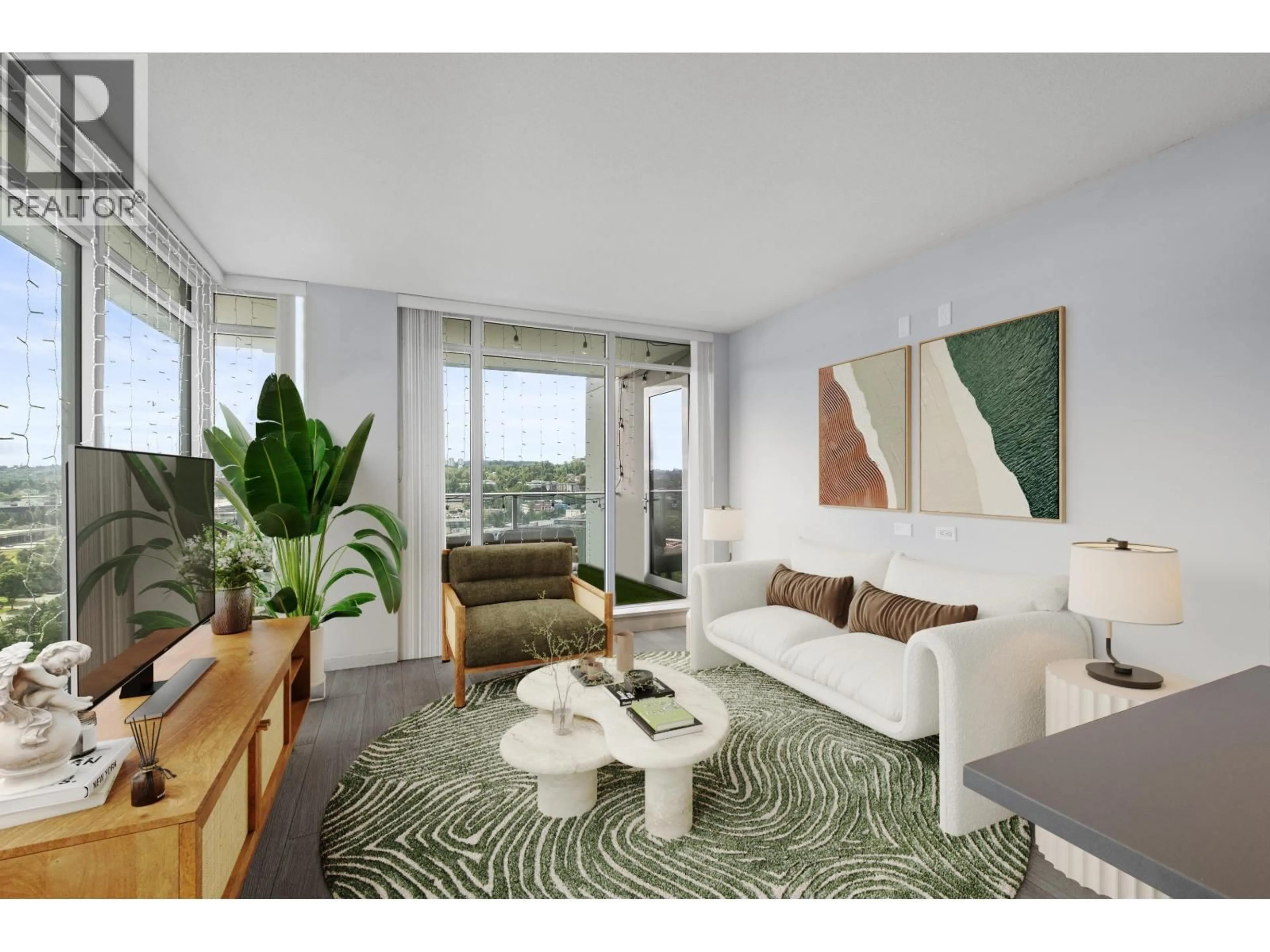 Living room with furniture, unknown for 1701 - 2388 MADISON AVENUE, Burnaby British Columbia V5C0K8