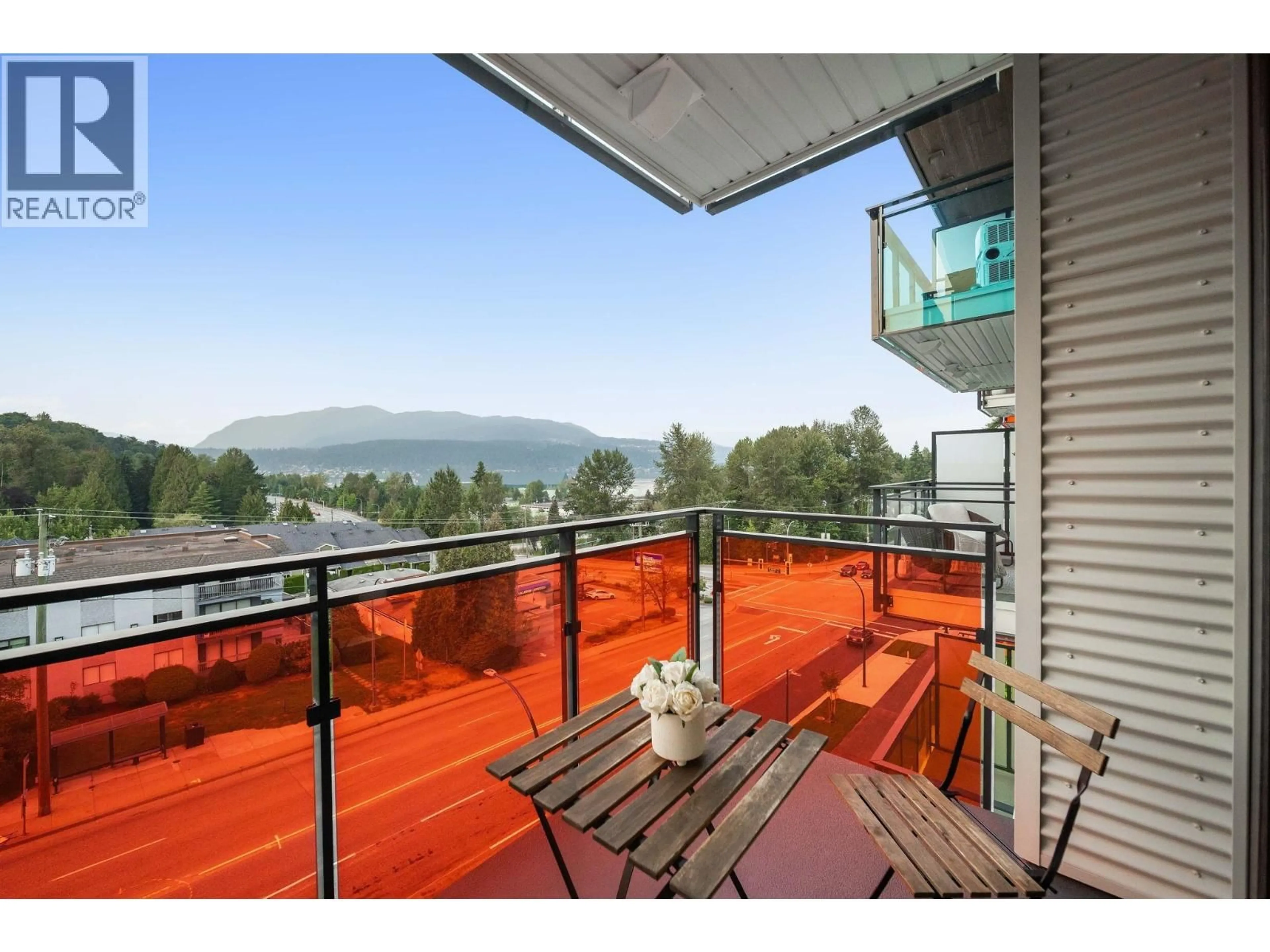 Balcony in the apartment, unknown for 509 - 2015 ST. JOHNS STREET, Port Moody British Columbia V3H0N5
