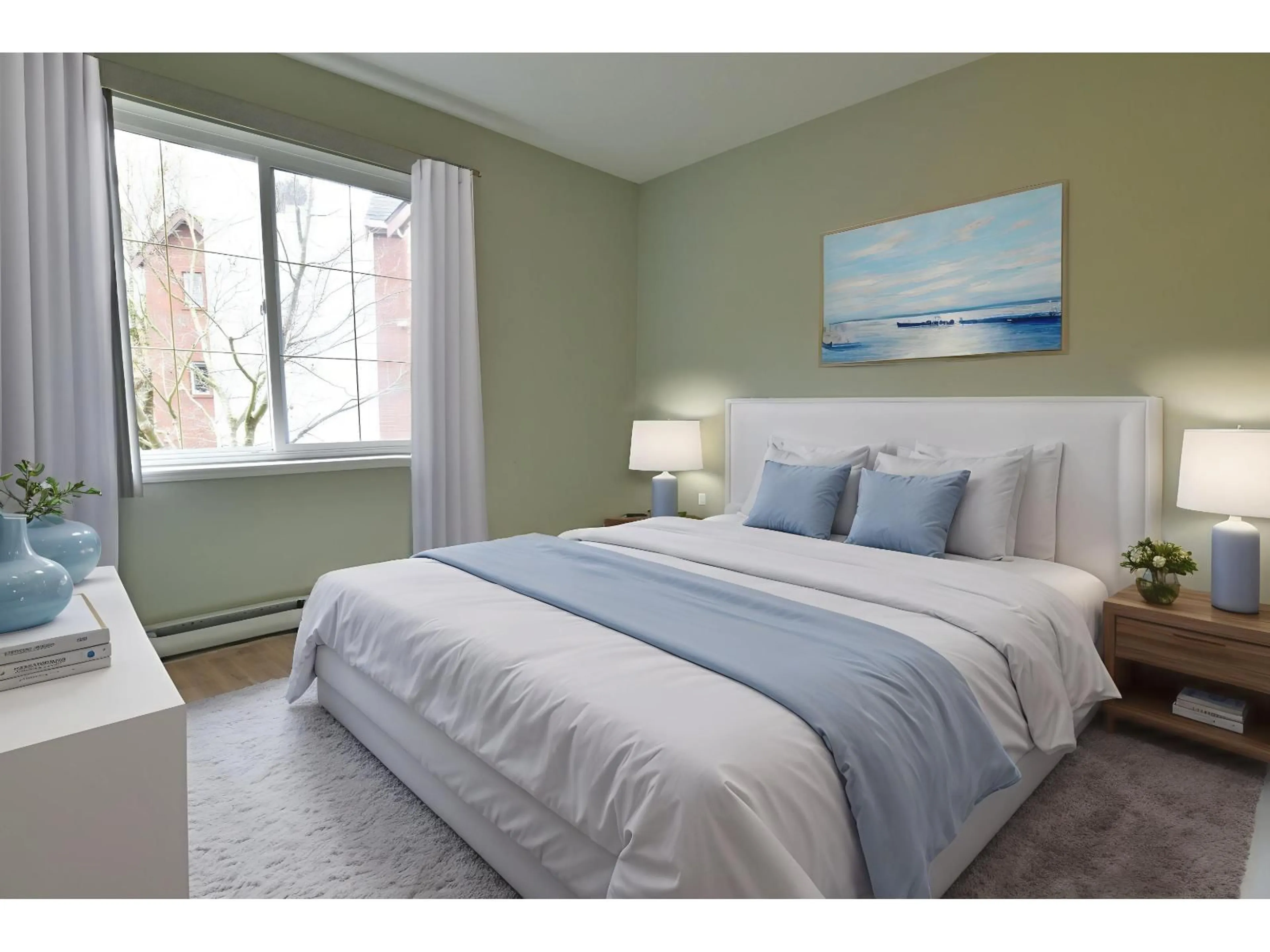 Bedroom with bed, unknown for 207 - 2229 152, Surrey British Columbia V4A4P1