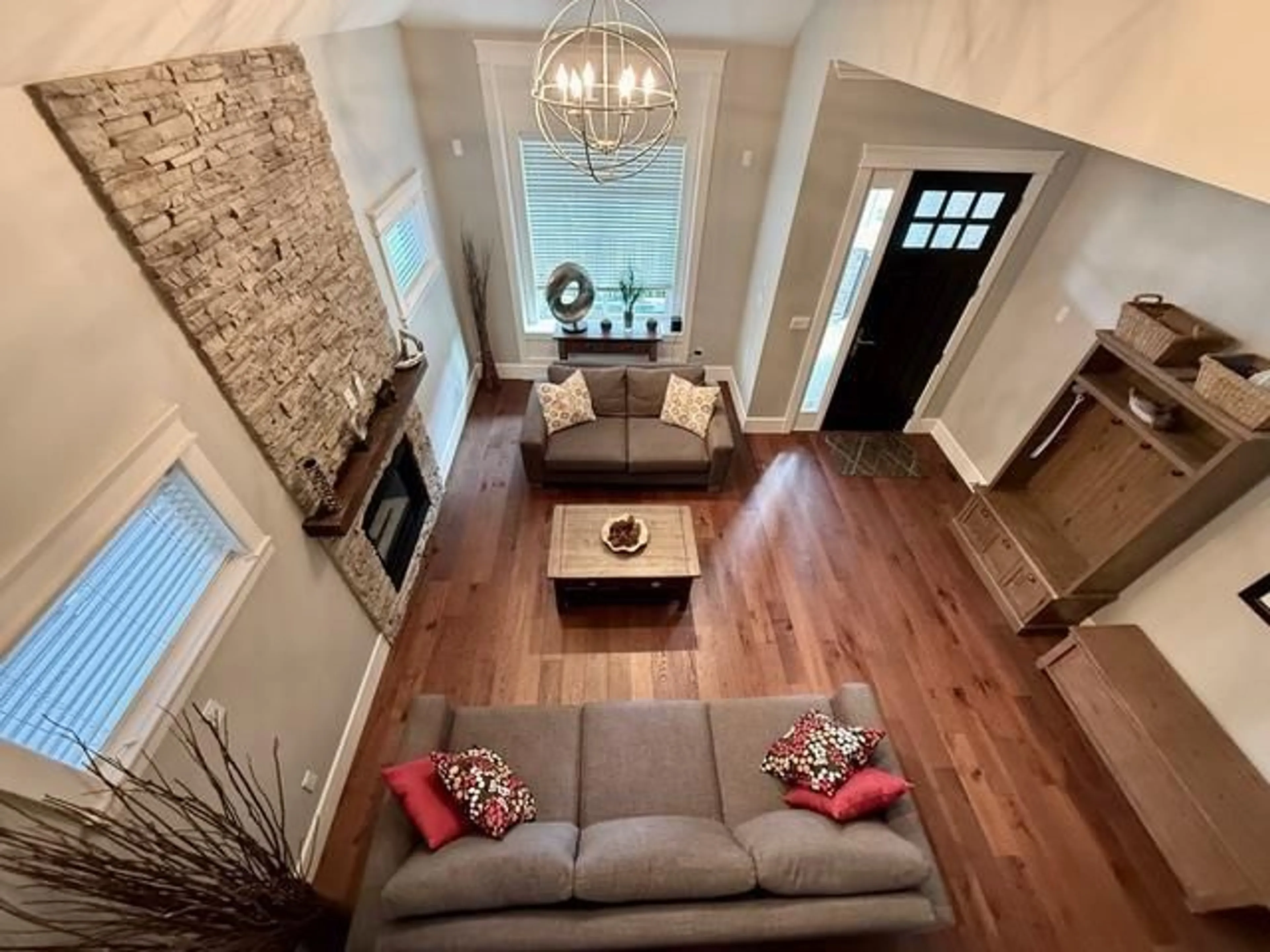 Living room with furniture, unknown for 16459 63, Surrey British Columbia V3S2V2