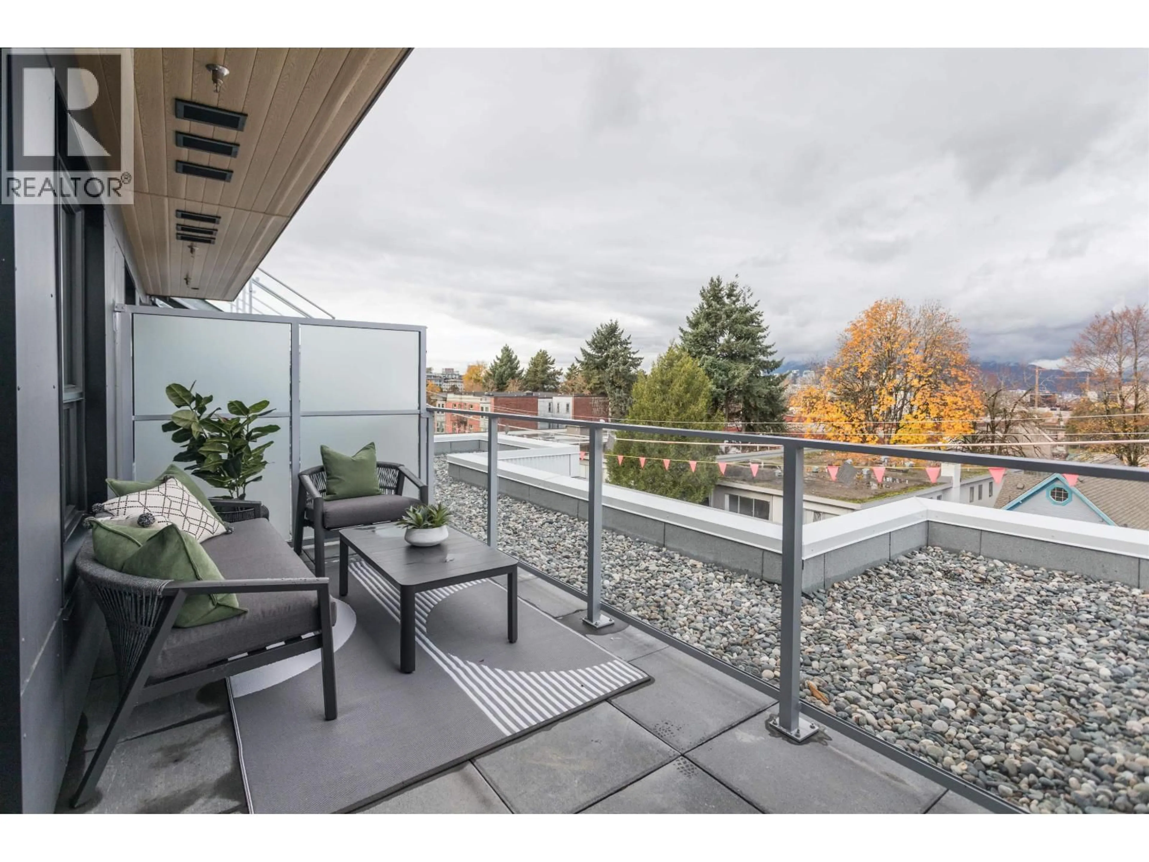 Patio, mountain view for PH521 - 471 BROADWAY, Vancouver British Columbia V5T1W9