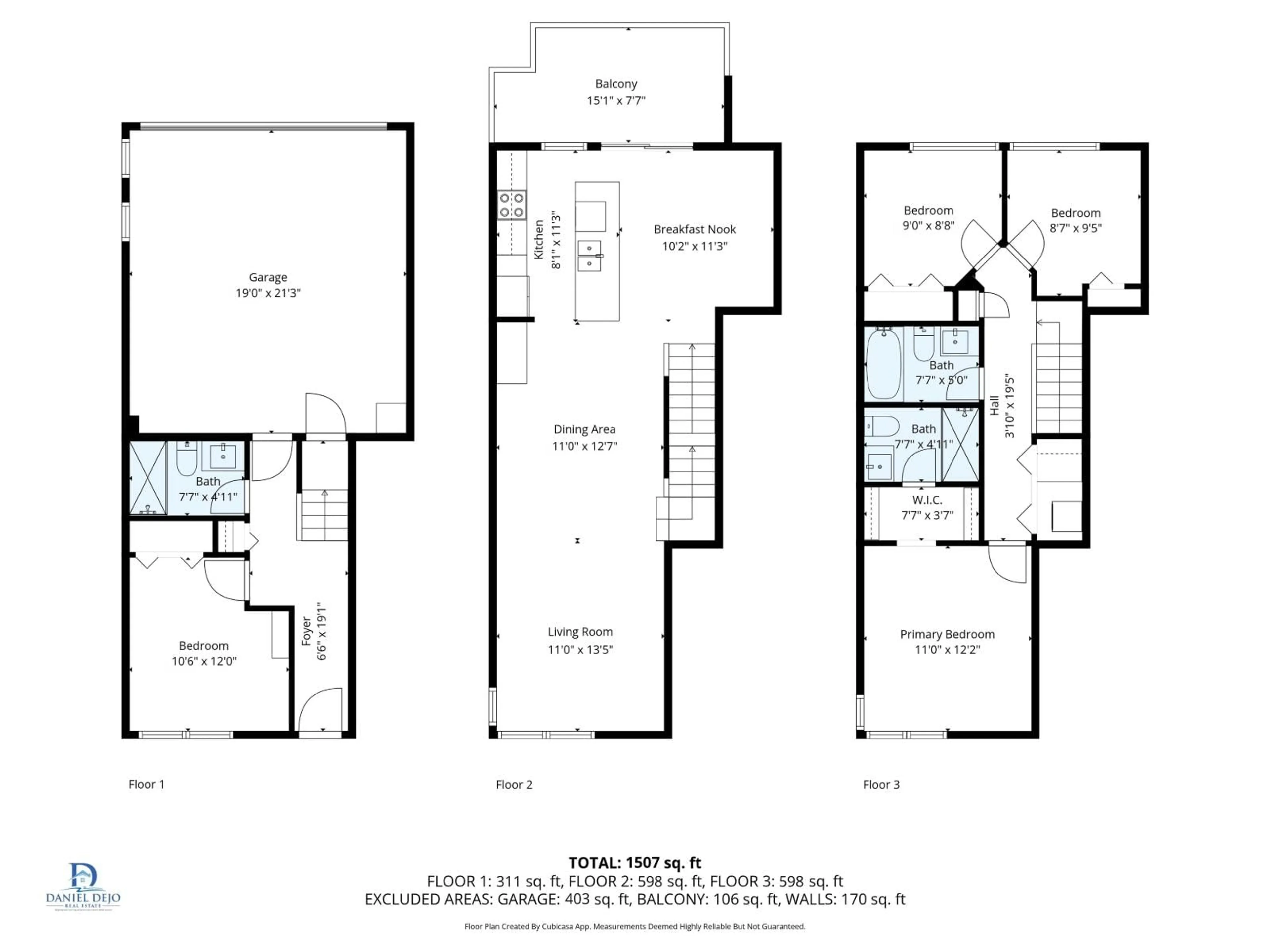 Floor plan for 48 - 8473 163, Surrey British Columbia V4N6M7