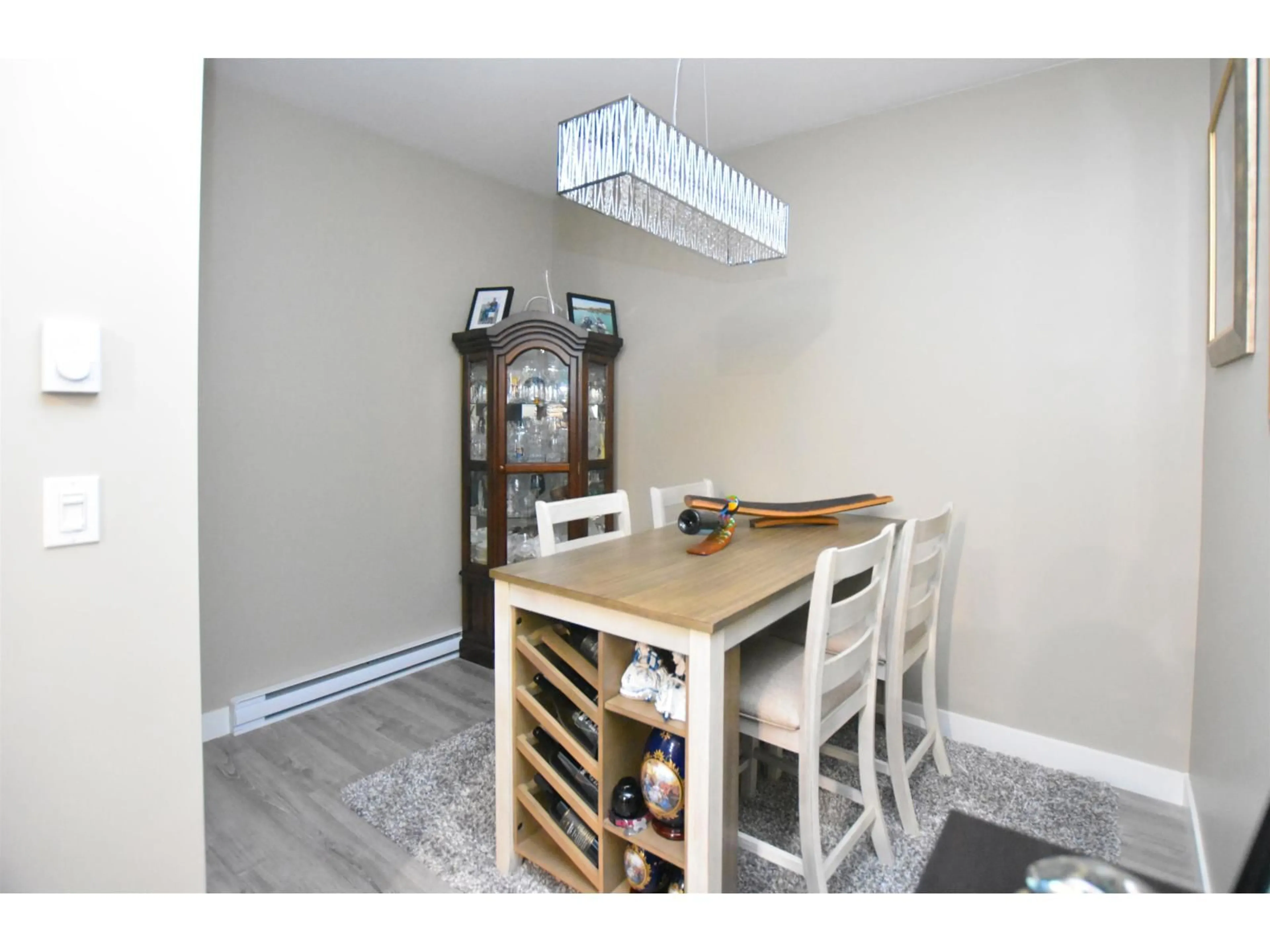 Dining room, wood/laminate floor for 307 - 16380 64, Surrey British Columbia V3S6X6