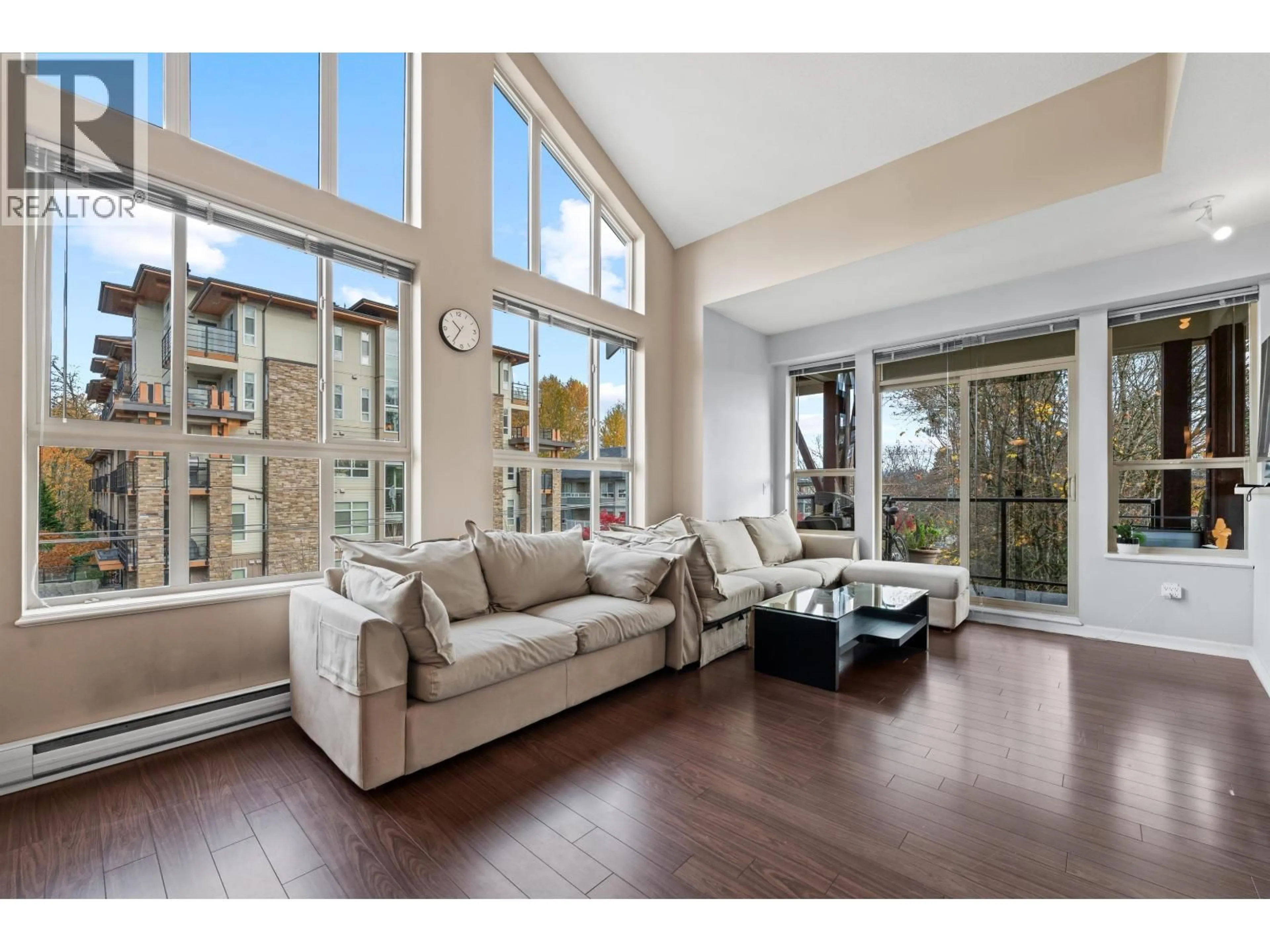 Living room with furniture, unknown for 414 - 2484 WILSON AVENUE, Port Coquitlam British Columbia V3C0A5