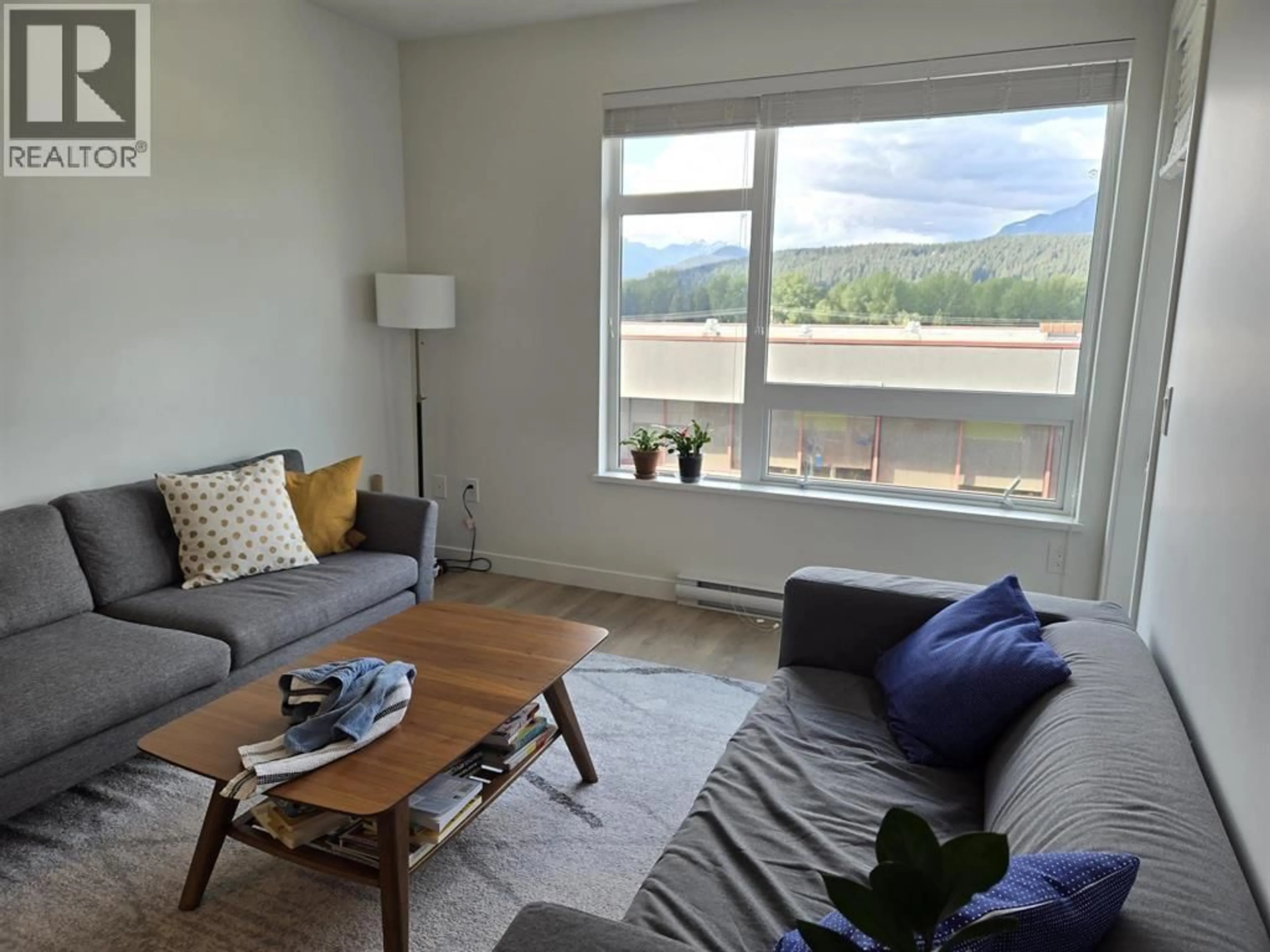 Living room with furniture, unknown for 403 - 3018 ST GEORGE STREET, Port Moody British Columbia V3H0L4