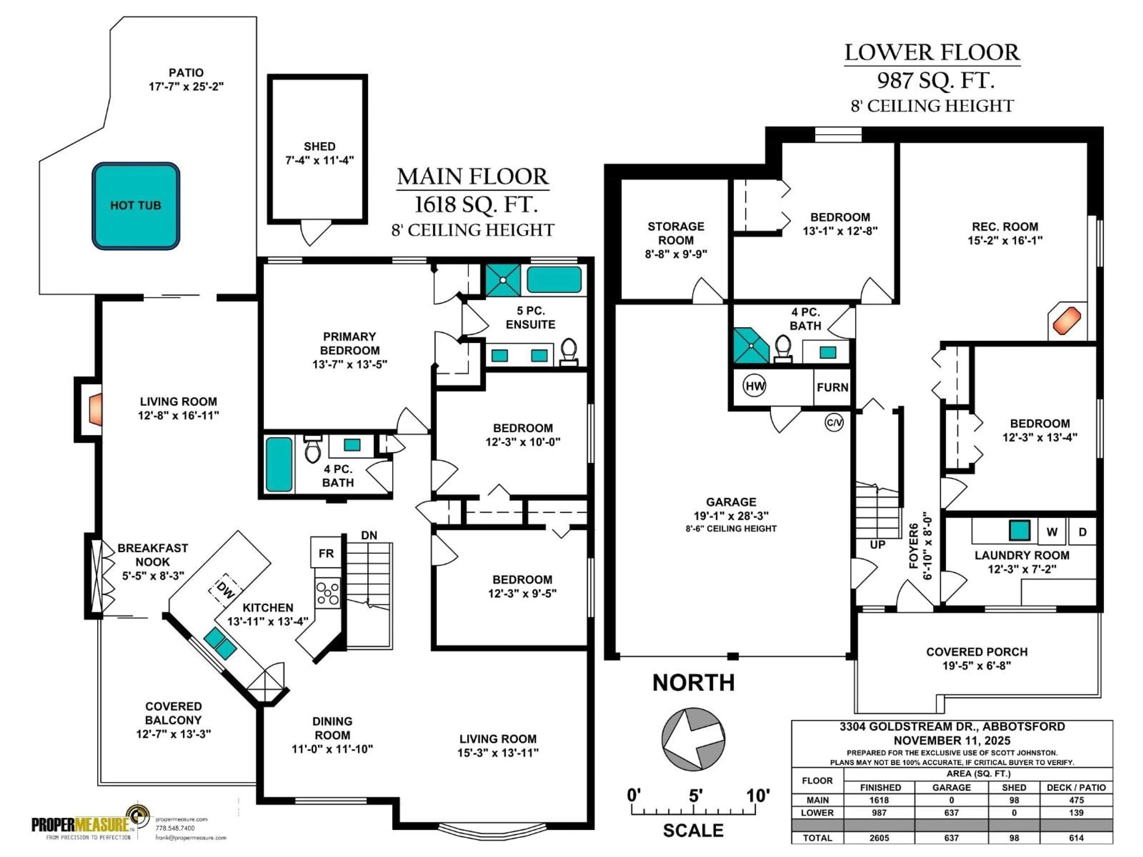 Floor plan for 3304 GOLDSTREAM, Abbotsford British Columbia V3G3A9