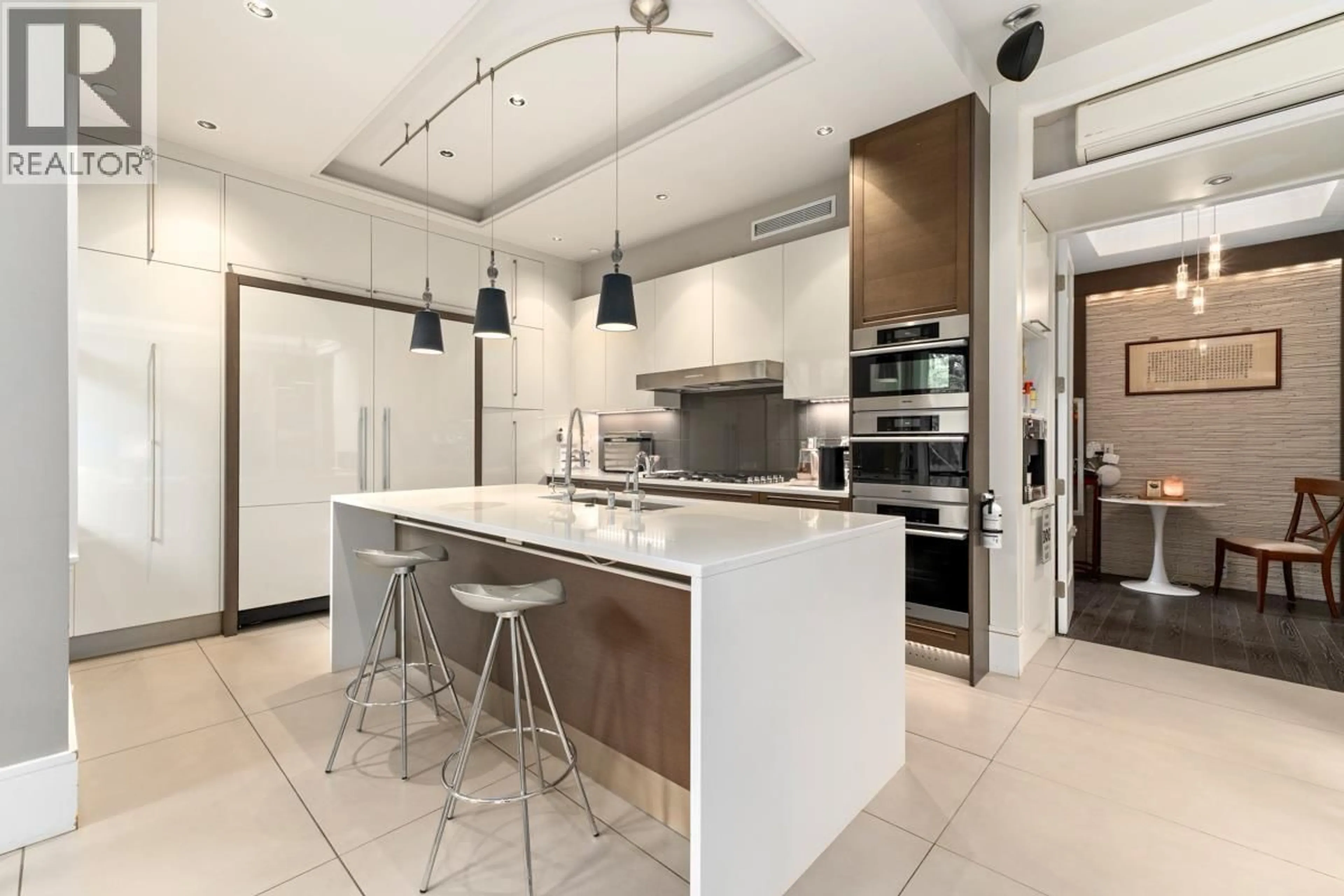 Contemporary kitchen, ceramic/tile floor for 3138 42ND AVENUE, Vancouver British Columbia V6N3H2