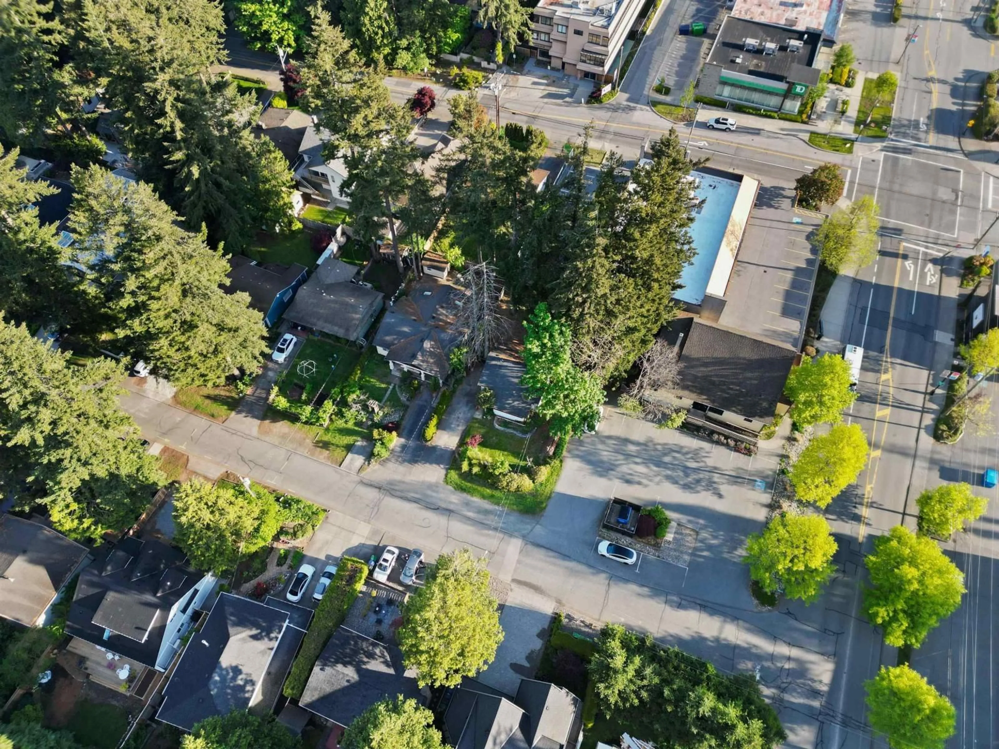A pic from outside/outdoor area/front of a property/back of a property/a pic from drone, street for 12775 15A, Surrey British Columbia V4A1L9