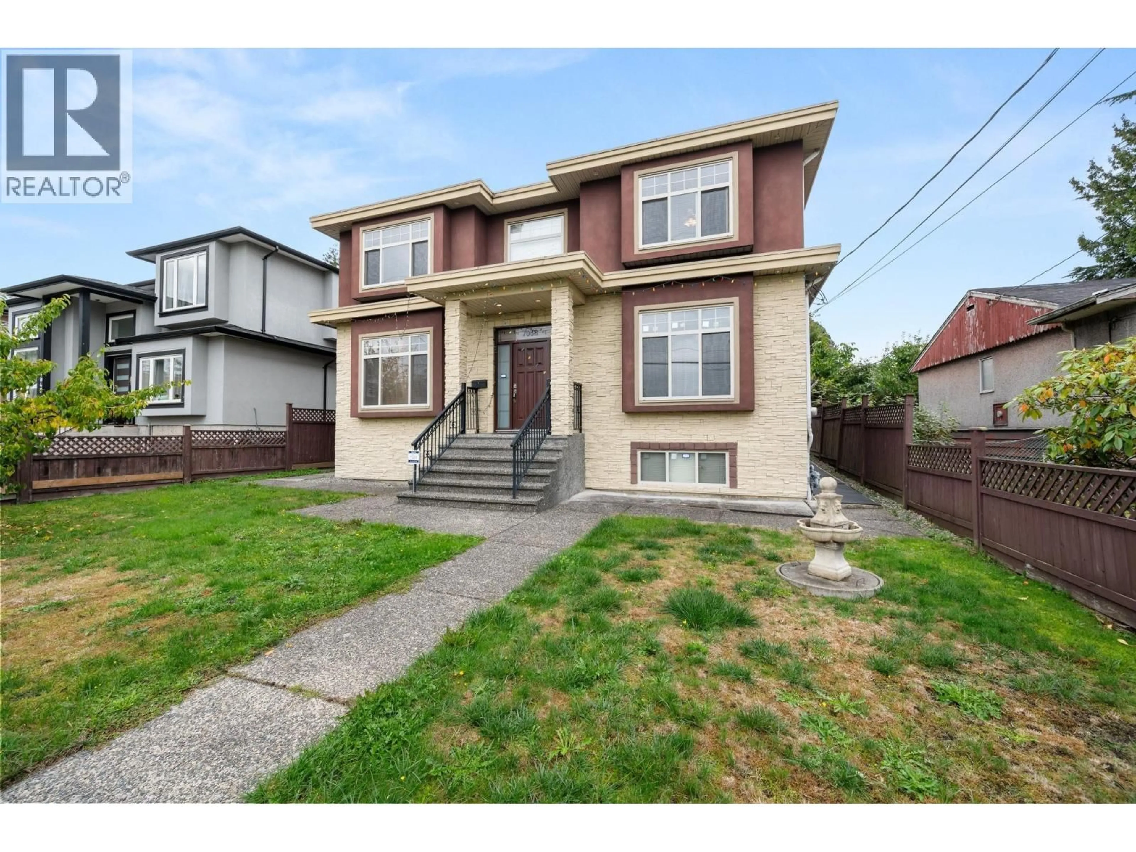 Home with brick exterior material, street for 7058 PATTERSON AVENUE, Burnaby British Columbia V5J3N7