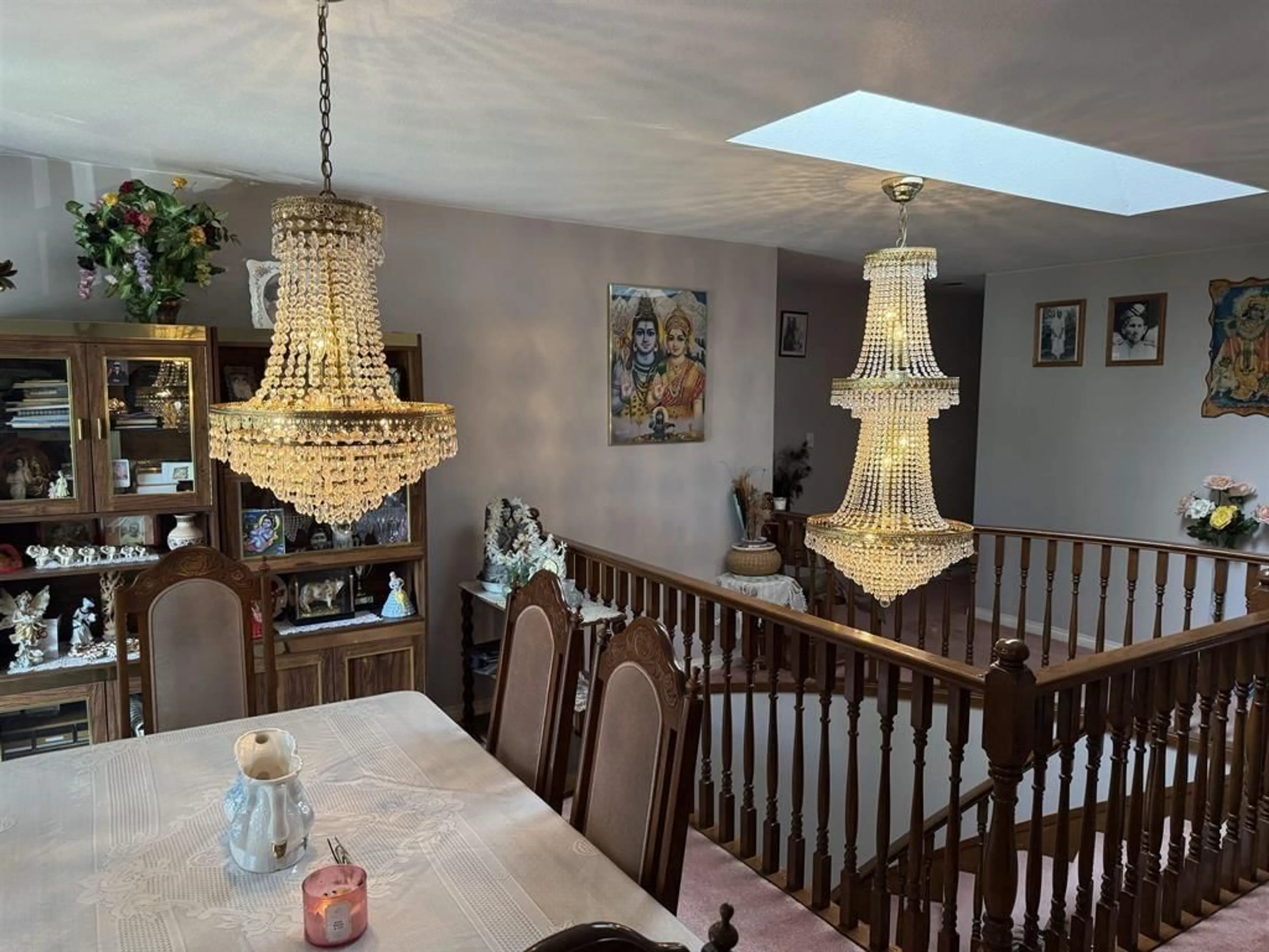 Dining room, wood/laminate floor for 7688 120A, Surrey British Columbia V3W1J4