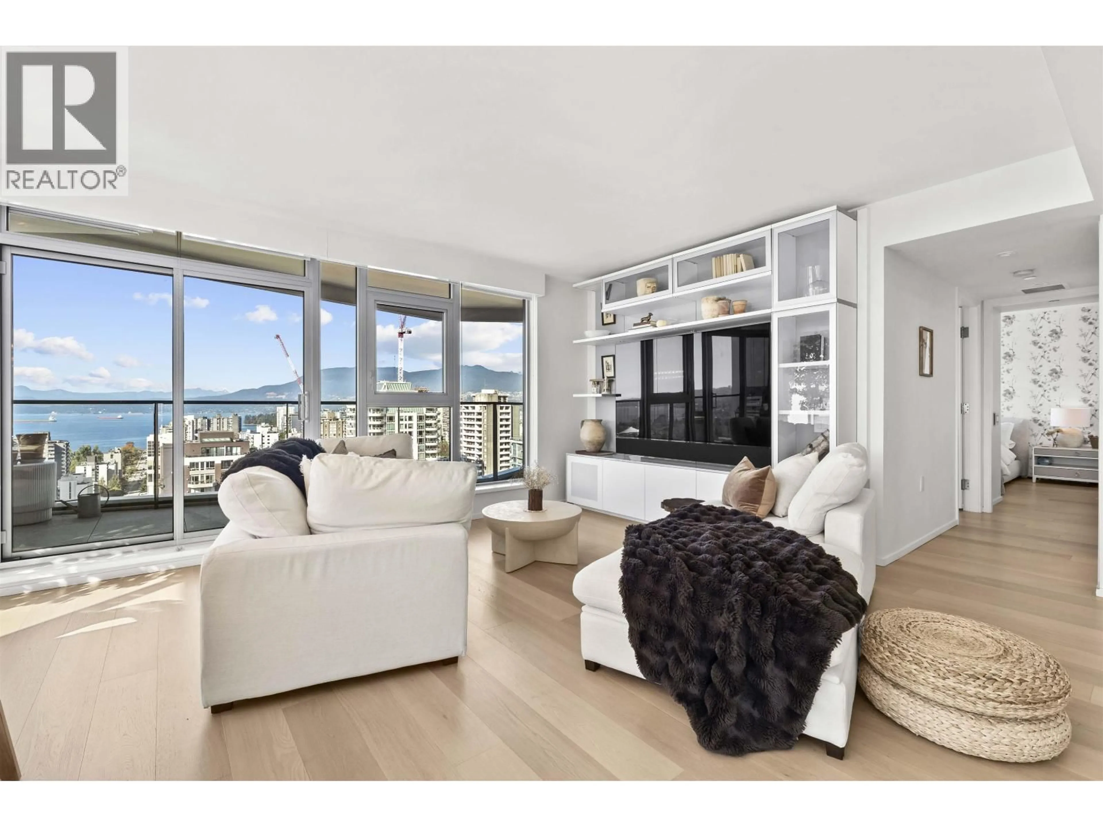 Living room with furniture, unknown for 2403 - 889 PACIFIC STREET, Vancouver British Columbia V6Z1C3