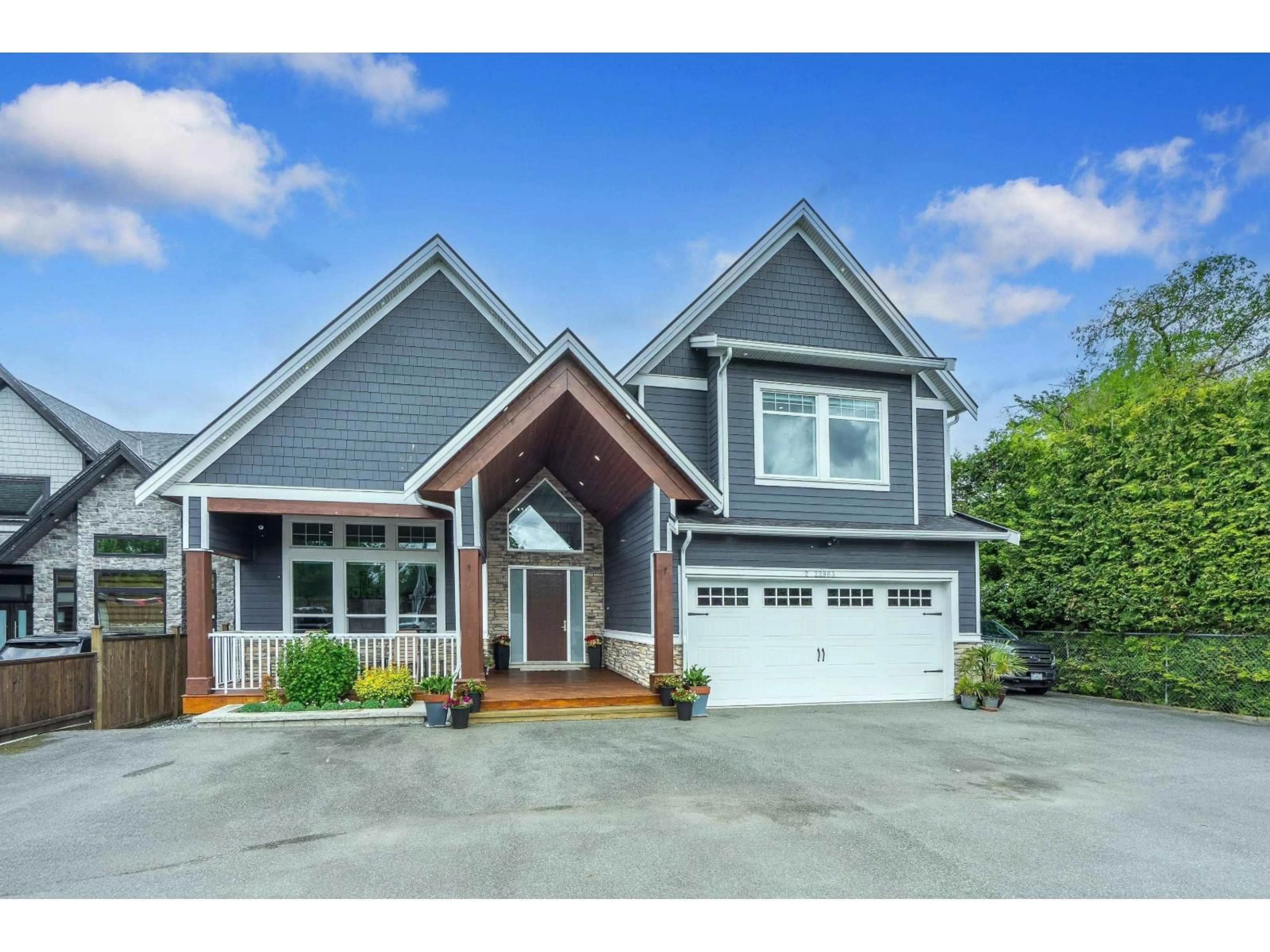 Home with brick exterior material, street for 2 - 22963 FRASER HIGHWAY, Langley British Columbia V2Z2T3
