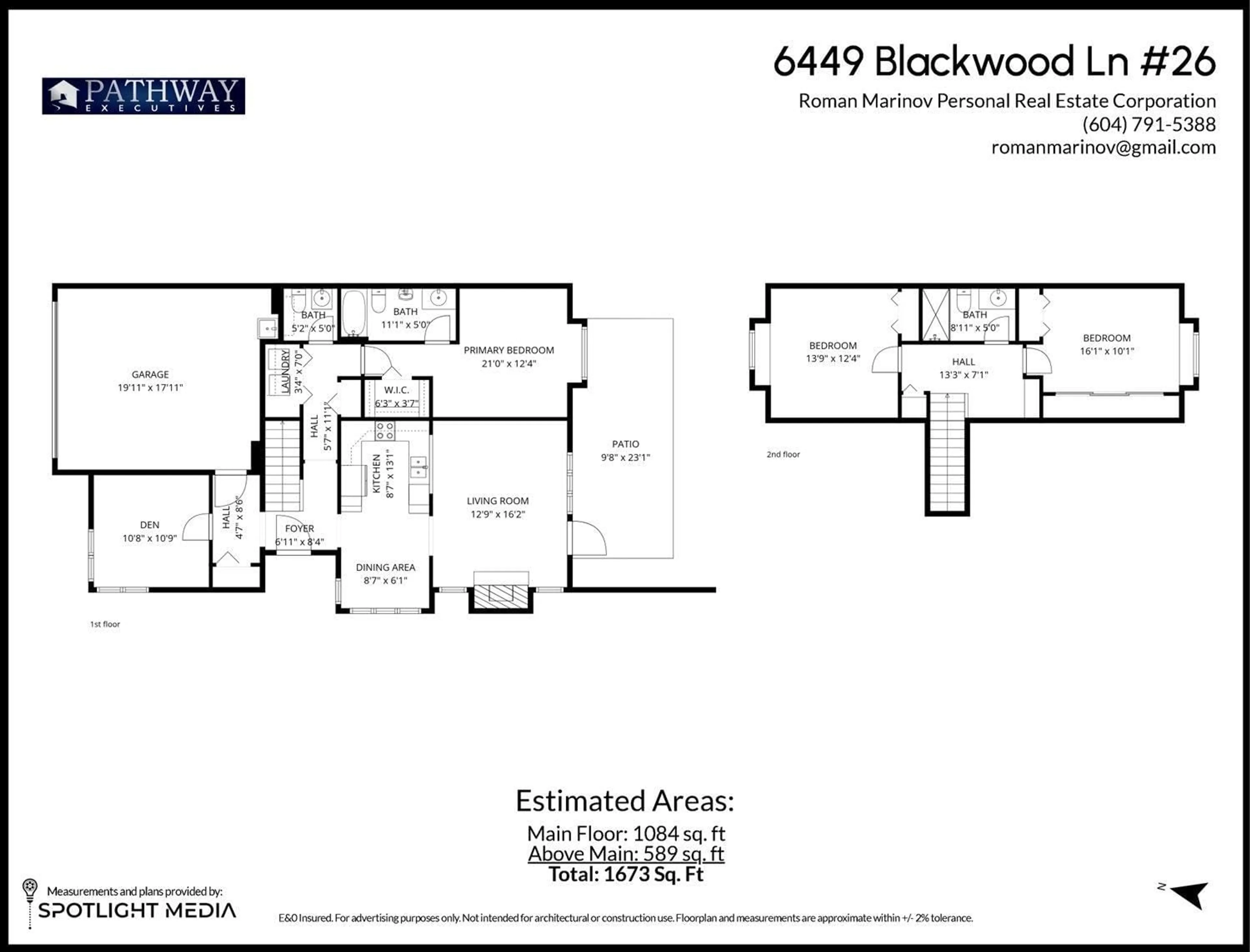 Floor plan for 26 - 6449 BLACKWOOD LANE, Chilliwack British Columbia V2R5X5