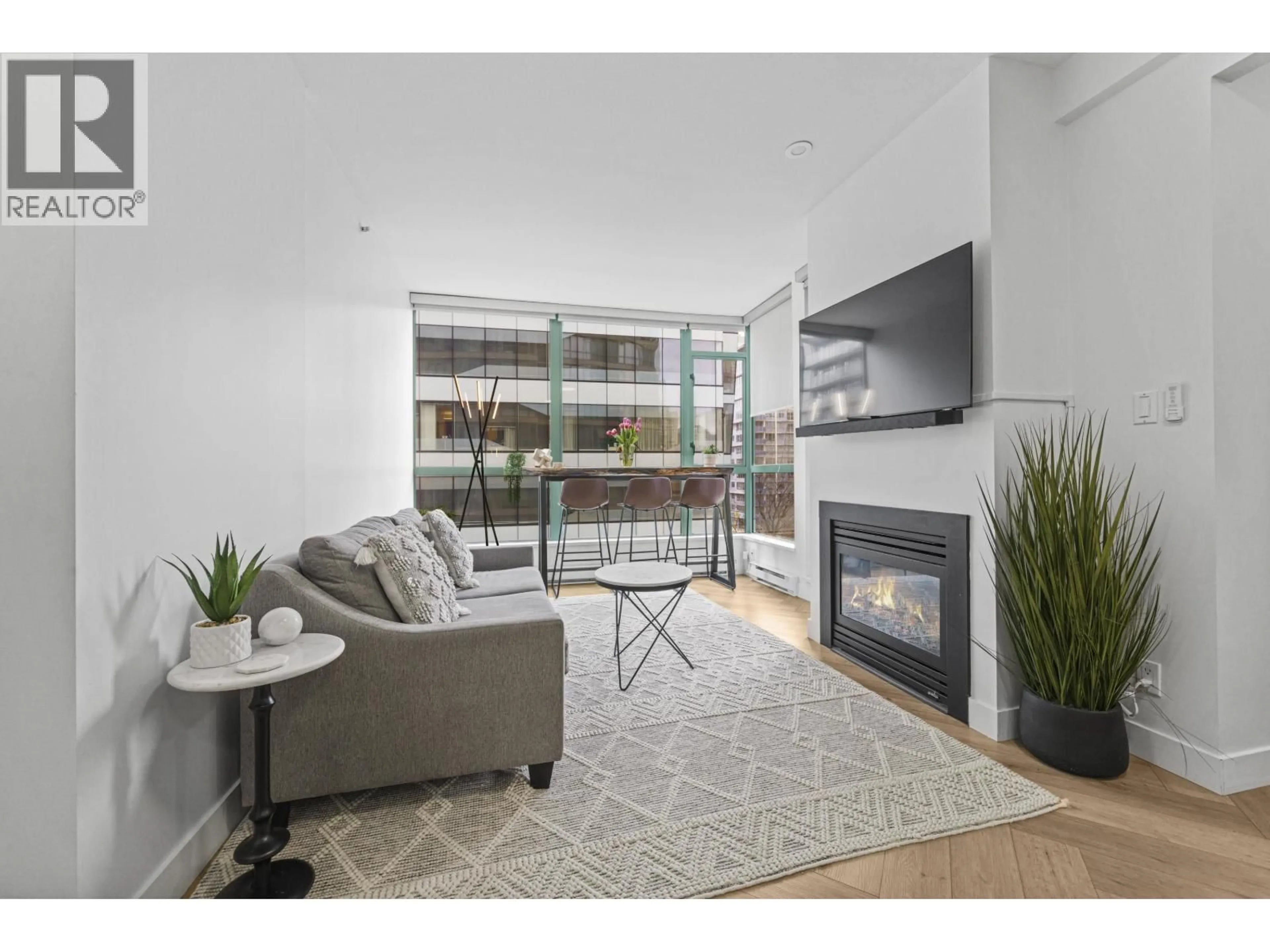 Living room with furniture, unknown for 603 - 1238 BURRARD STREET, Vancouver British Columbia V6Z3E1