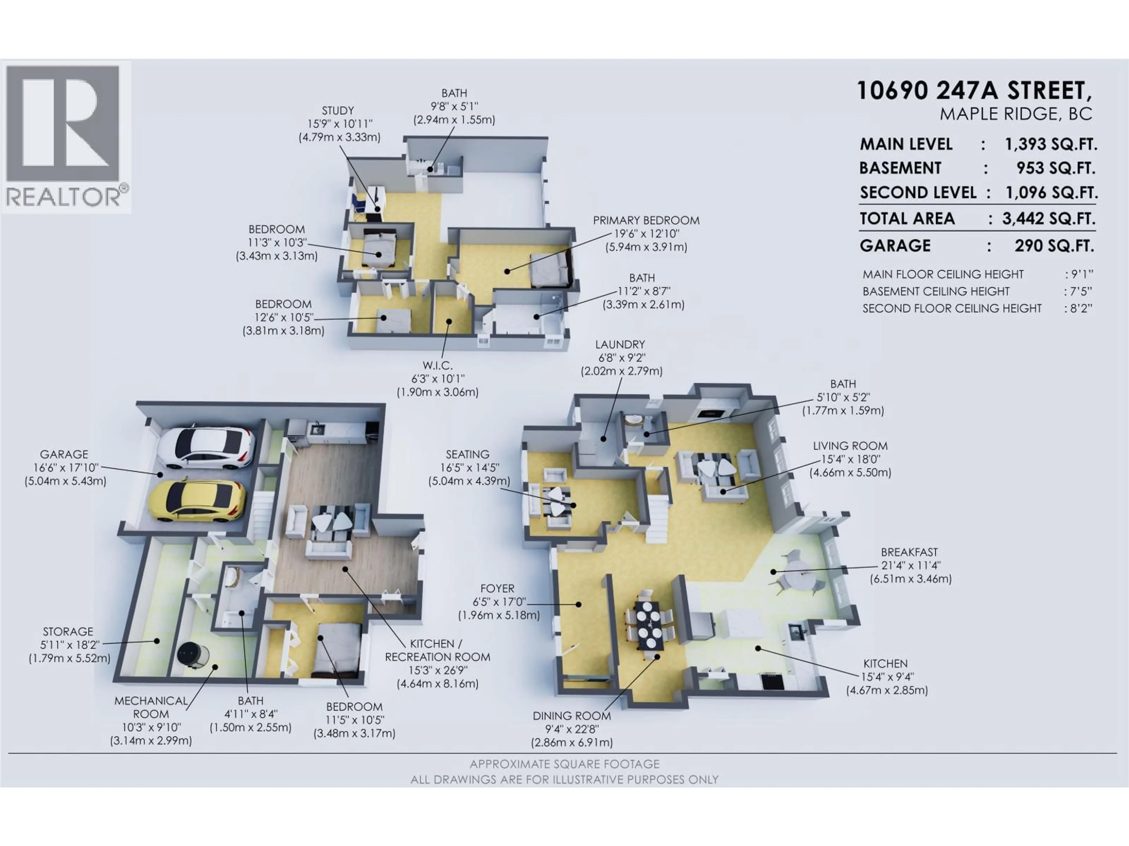 Floor plan for 10690 247A STREET, Maple Ridge British Columbia V2W0A6