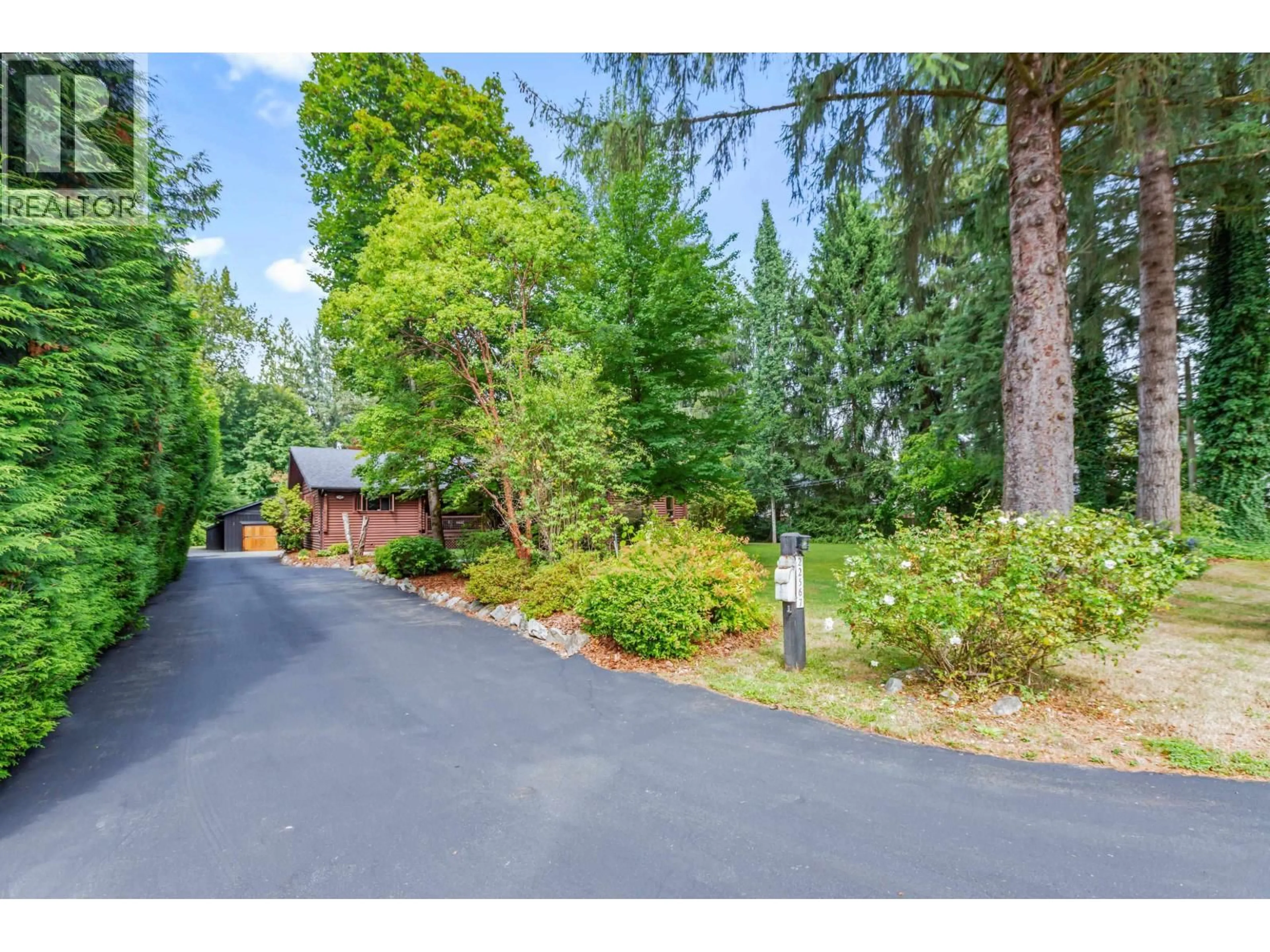 A pic from outside/outdoor area/front of a property/back of a property/a pic from drone, forest/trees view for 22567 127 AVENUE, Maple Ridge British Columbia V2X4P7