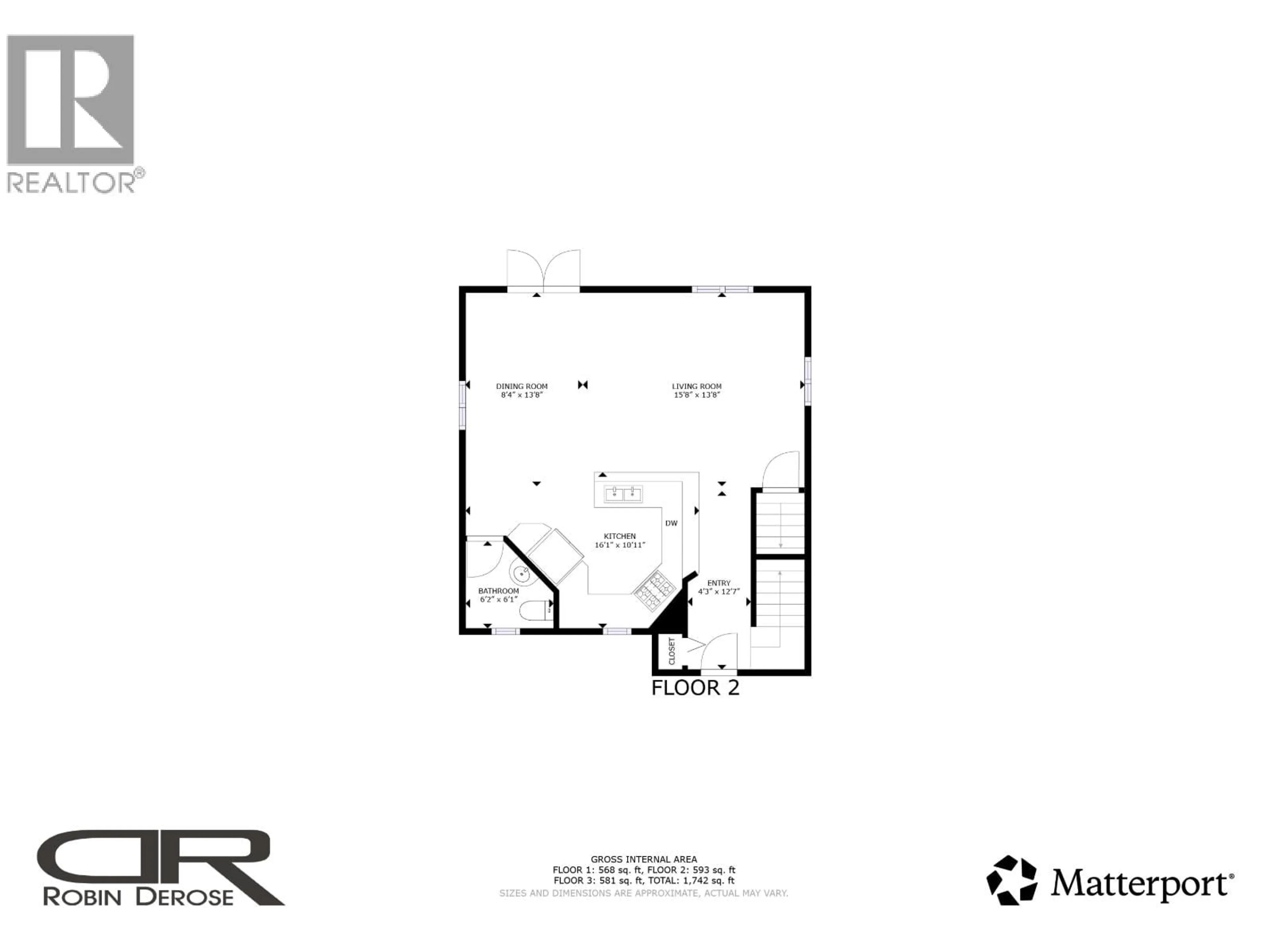 Floor plan for 8739 113 AVENUE, Fort St. John British Columbia V1J0E2