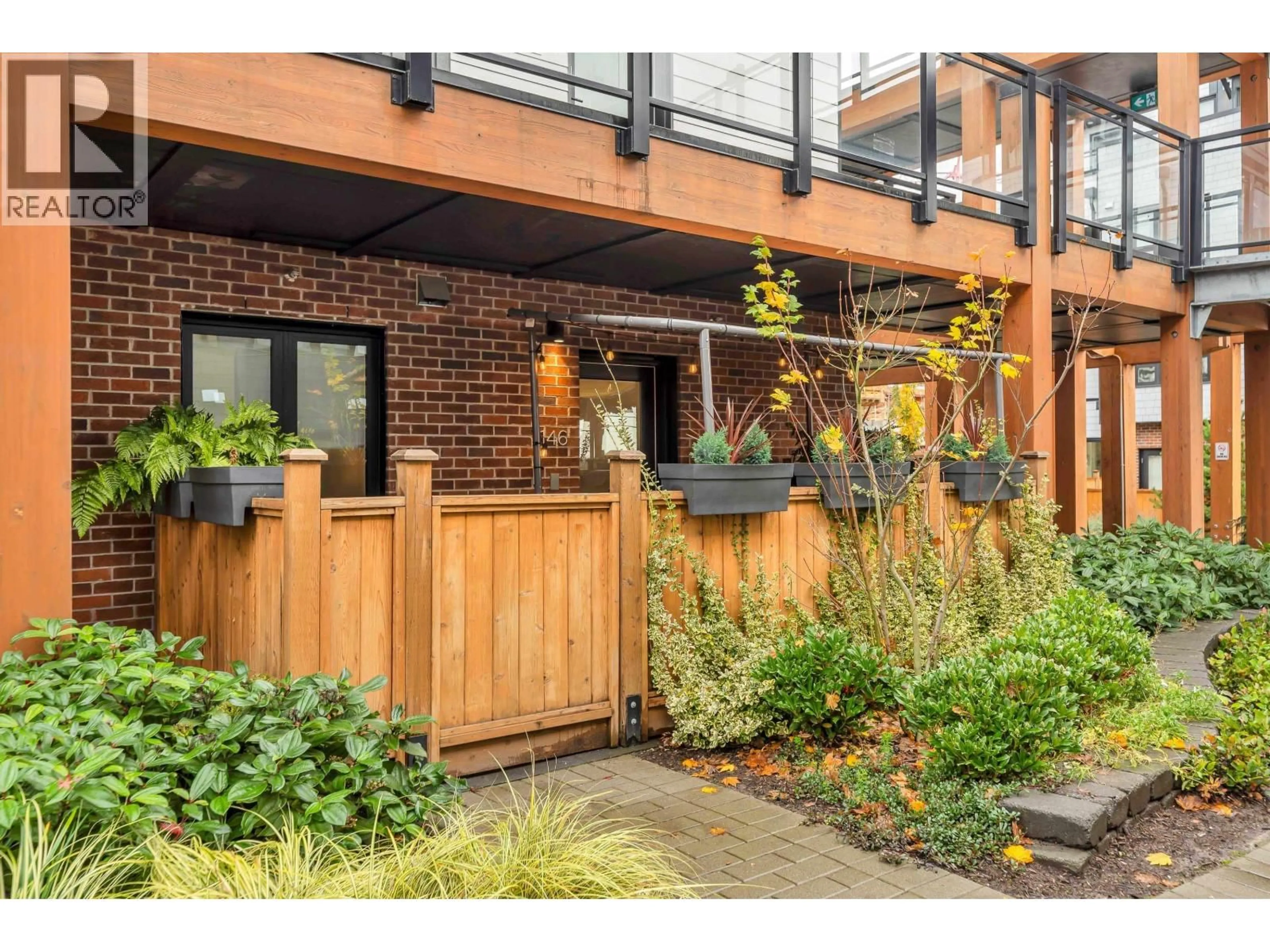 Home with brick exterior material, street for #146 - 545 2ND STREET, North Vancouver British Columbia V7L1E1