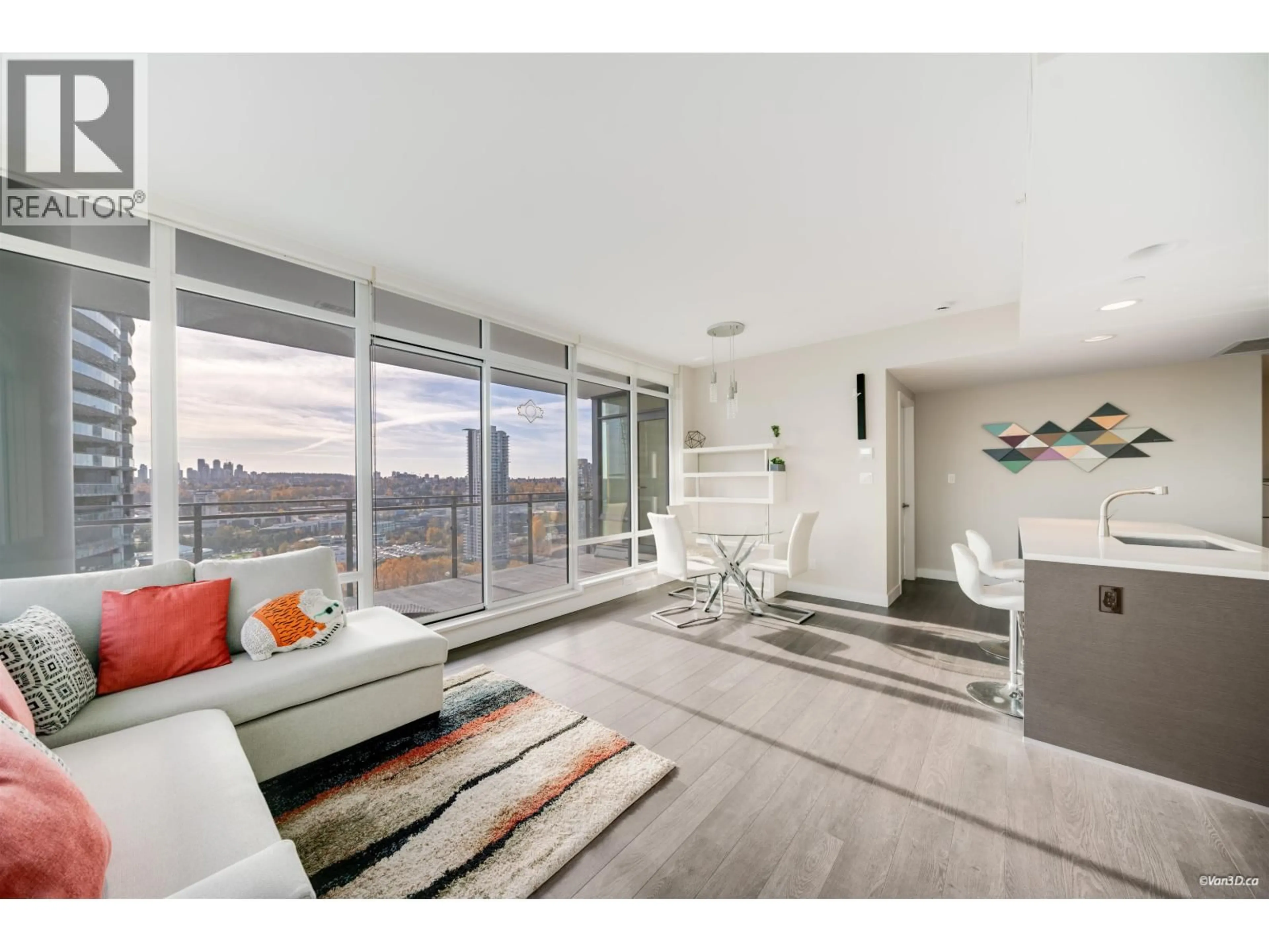 Living room with furniture, unknown for 1907 - 2008 ROSSER AVENUE, Burnaby British Columbia V5C0H8