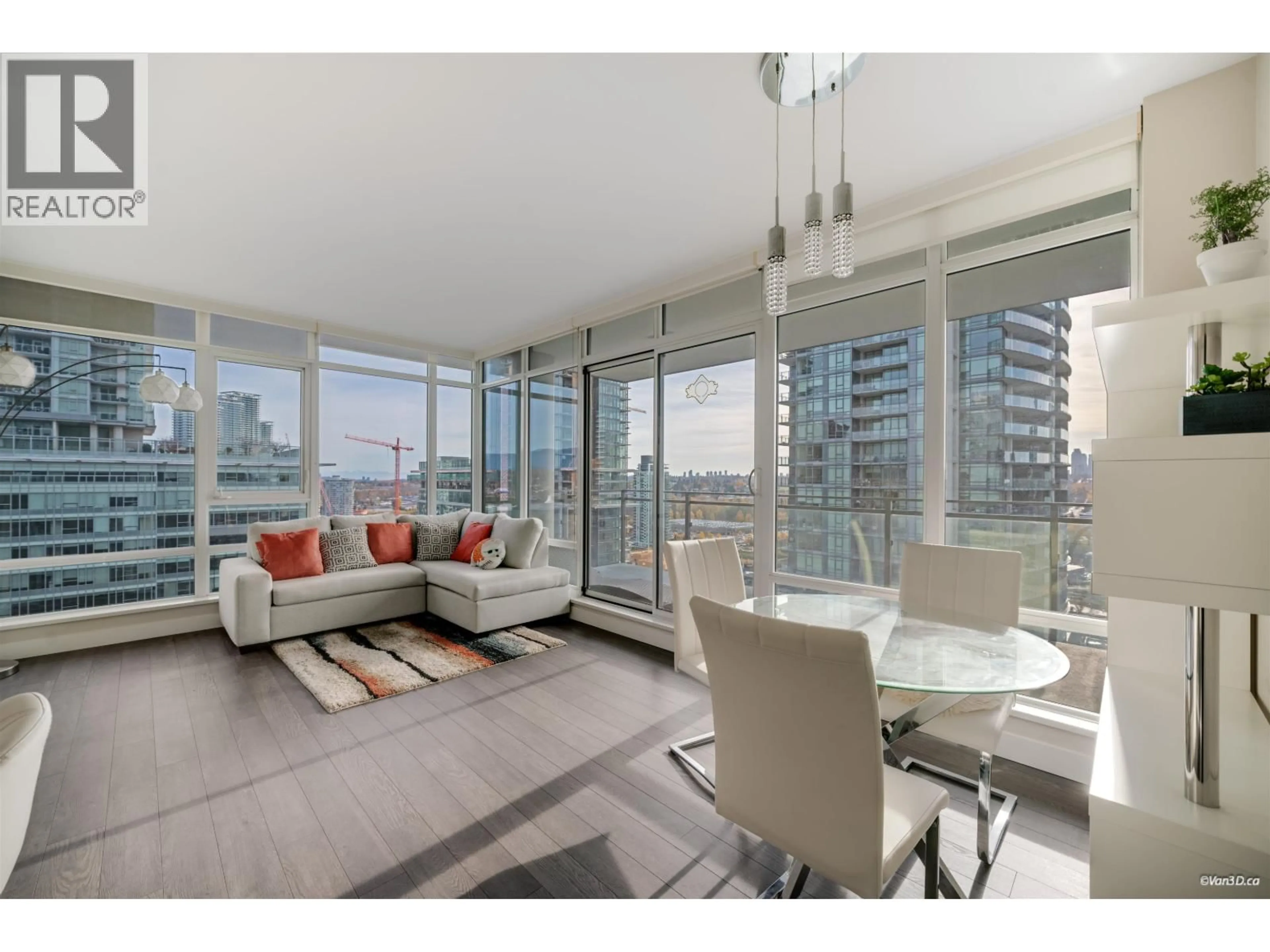 Living room with furniture, unknown for 1907 - 2008 ROSSER AVENUE, Burnaby British Columbia V5C0H8