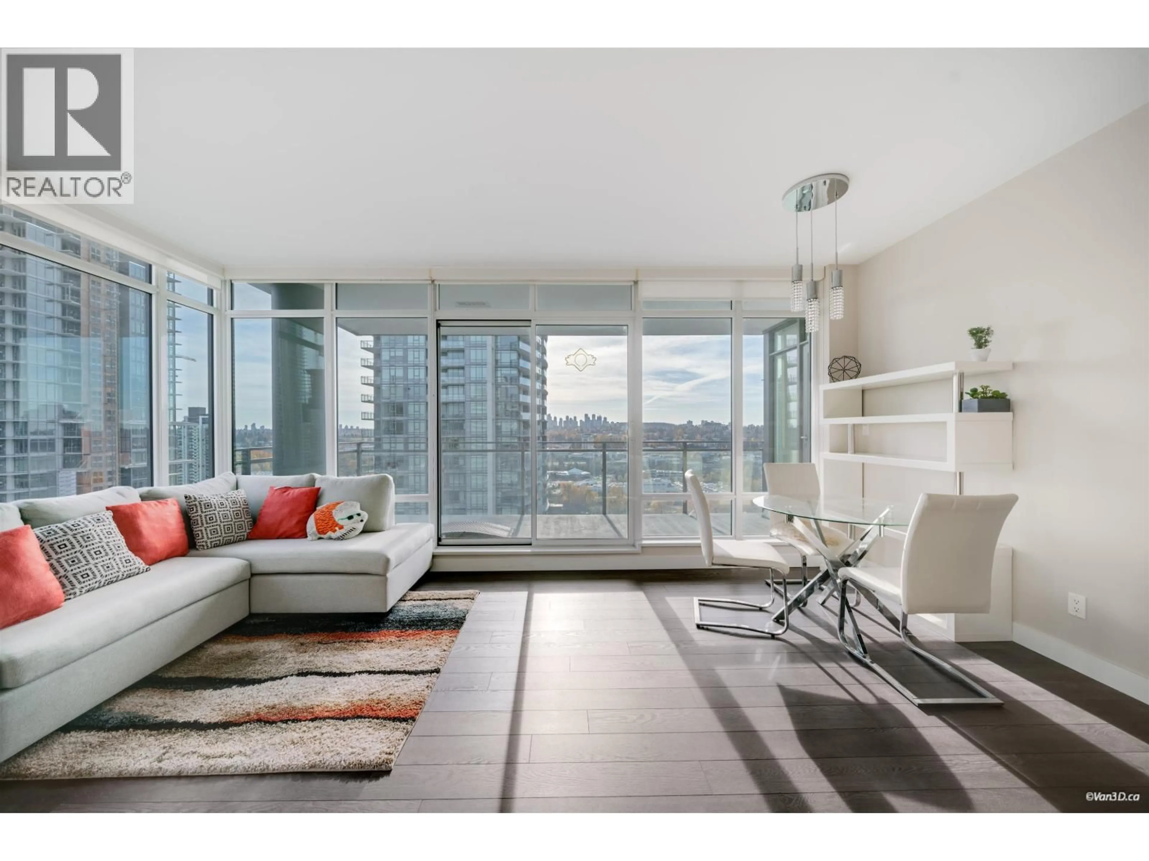 Living room with furniture, unknown for 1907 - 2008 ROSSER AVENUE, Burnaby British Columbia V5C0H8