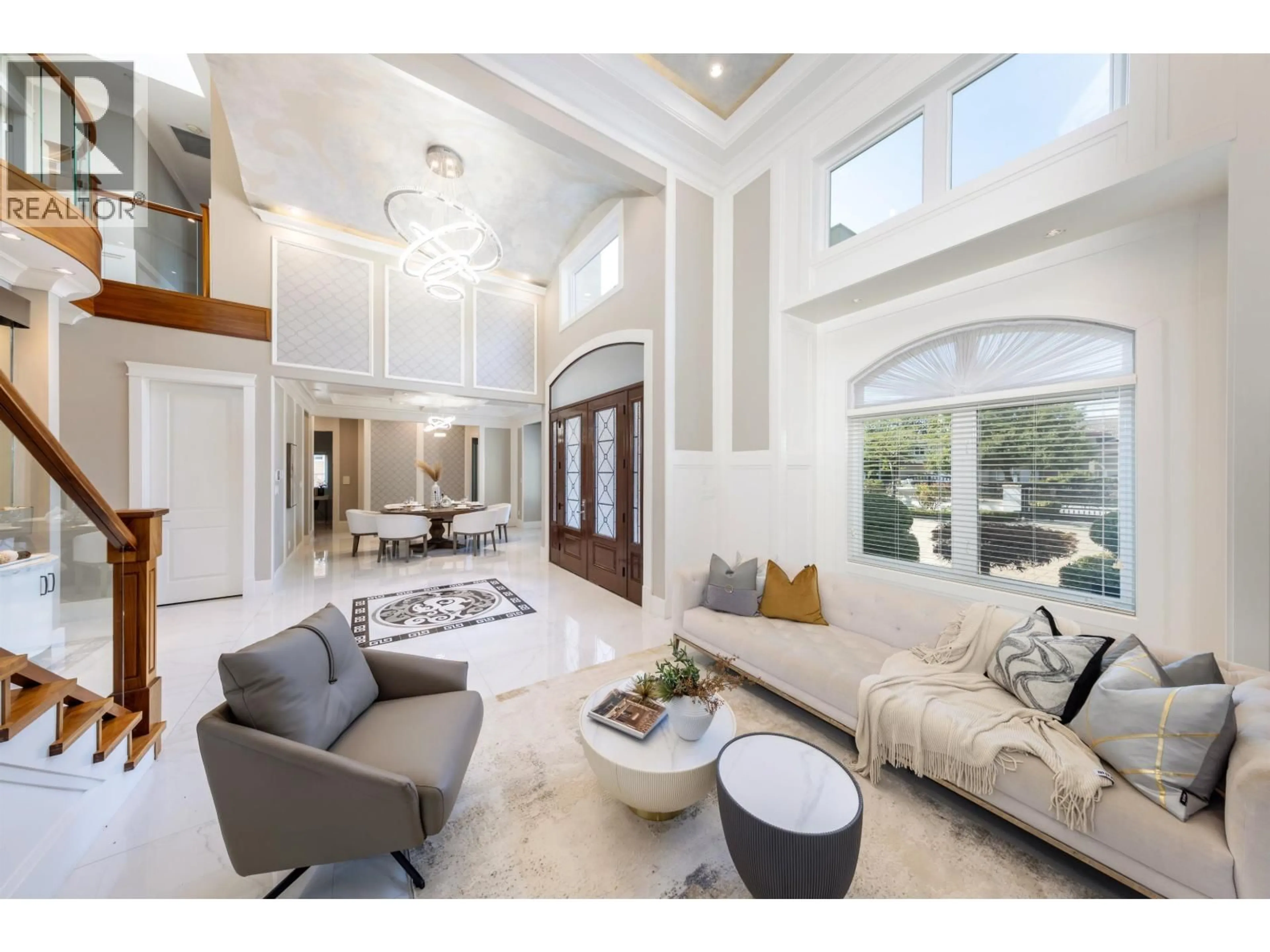 Living room with furniture, ceramic/tile floor for 8740 SCOTCHBROOK ROAD, Richmond British Columbia V6Y2M3