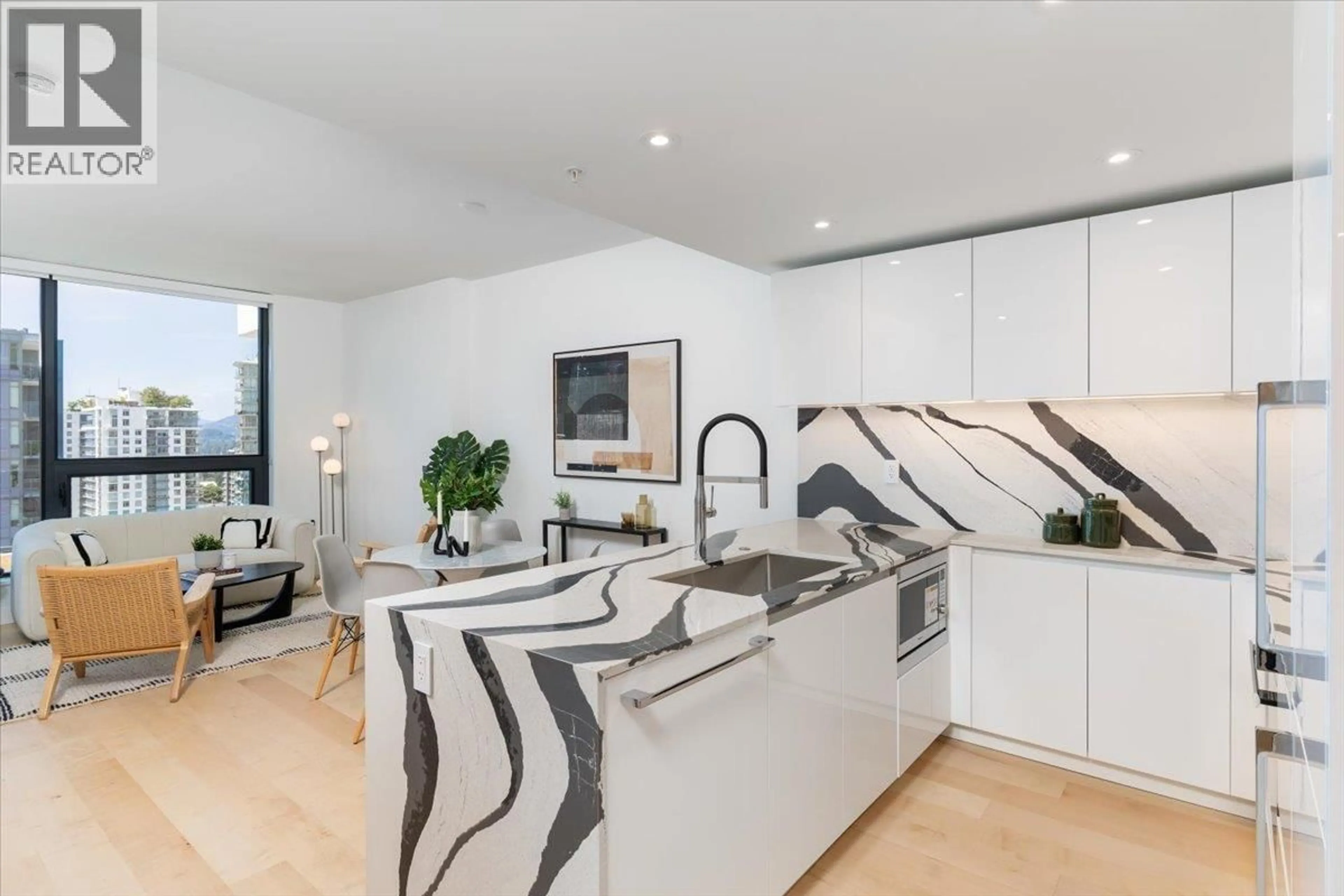 Open concept kitchen, unknown for 1004 - 135 13TH STREET, North Vancouver British Columbia V7L0J8