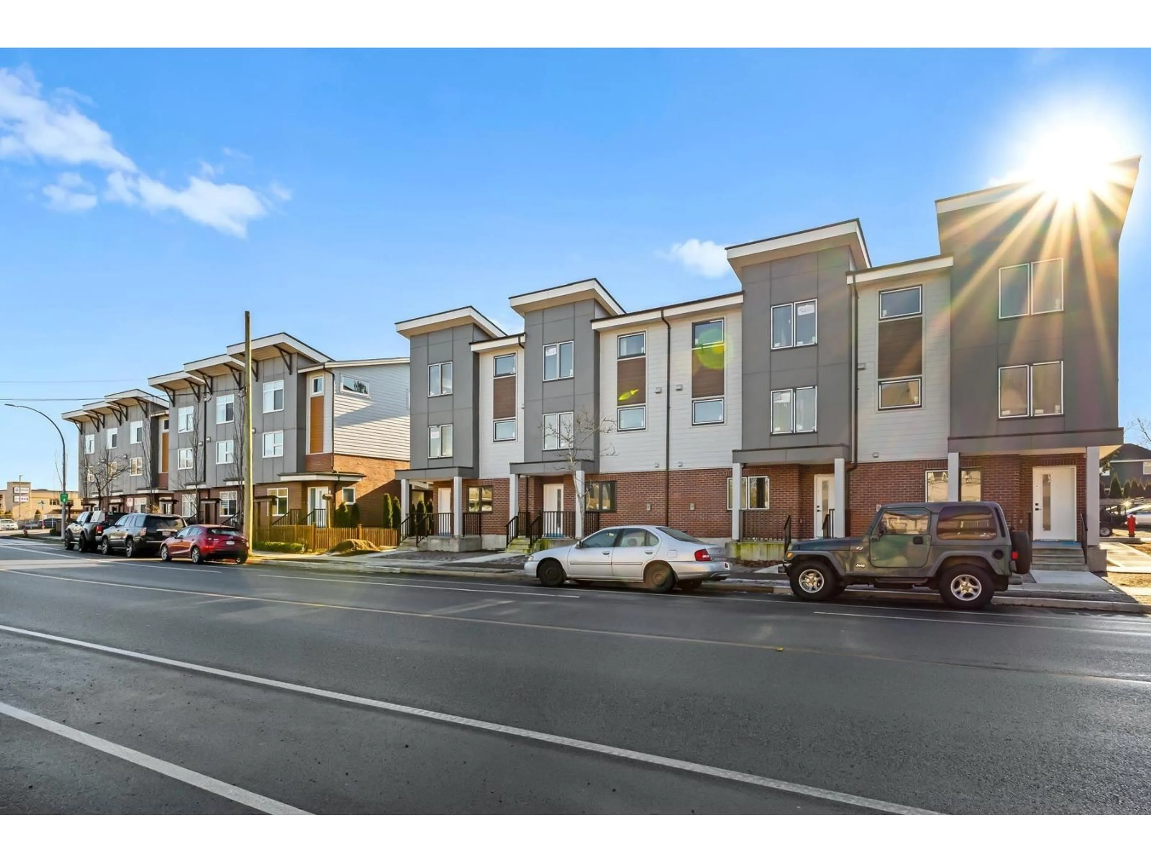 A pic from outside/outdoor area/front of a property/back of a property/a pic from drone, street for 2 - 22348 48, Langley British Columbia V3A3N5