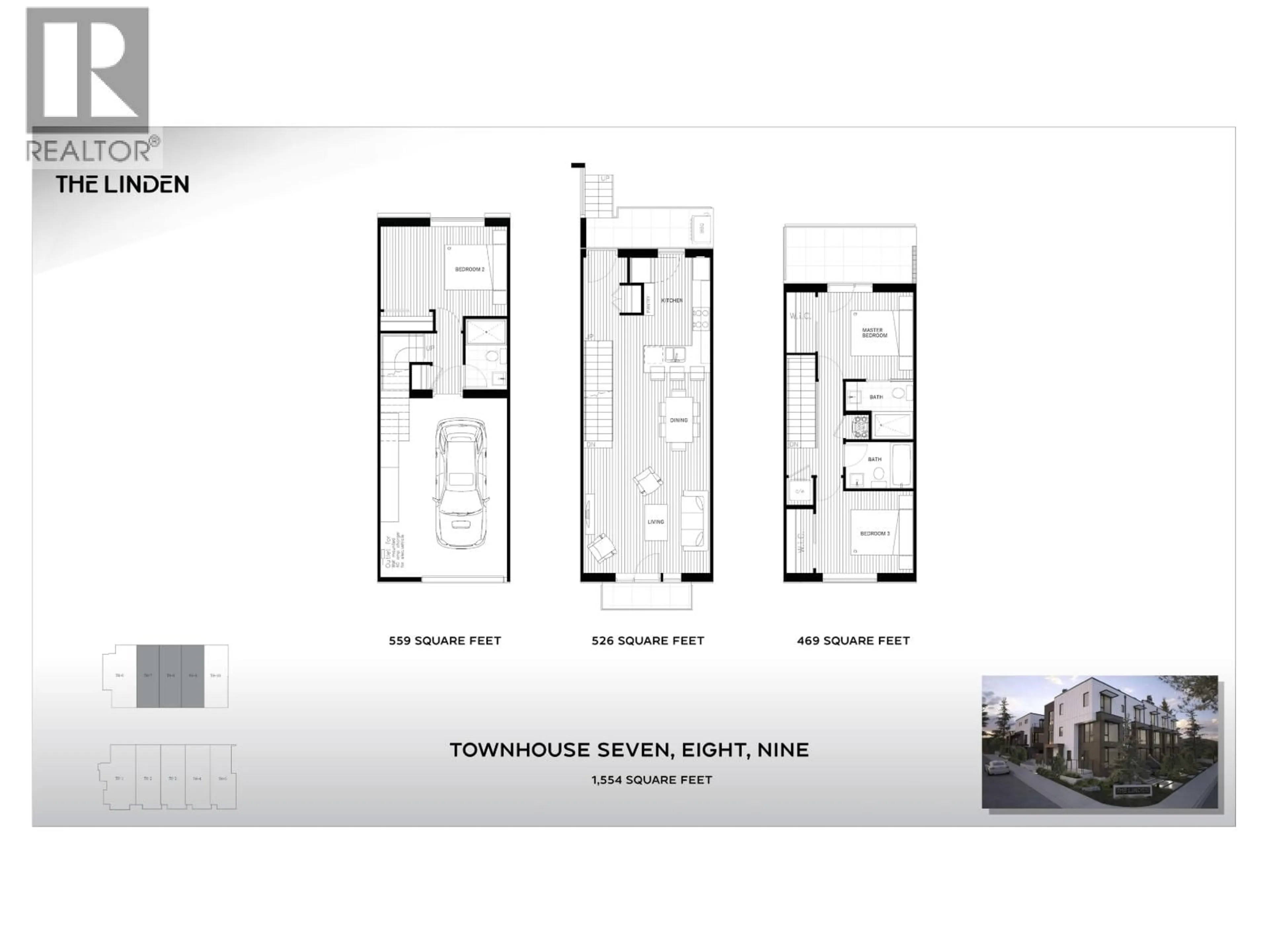 Floor plan for TH8 - 610 3RD STREET, North Vancouver British Columbia V7L1G7