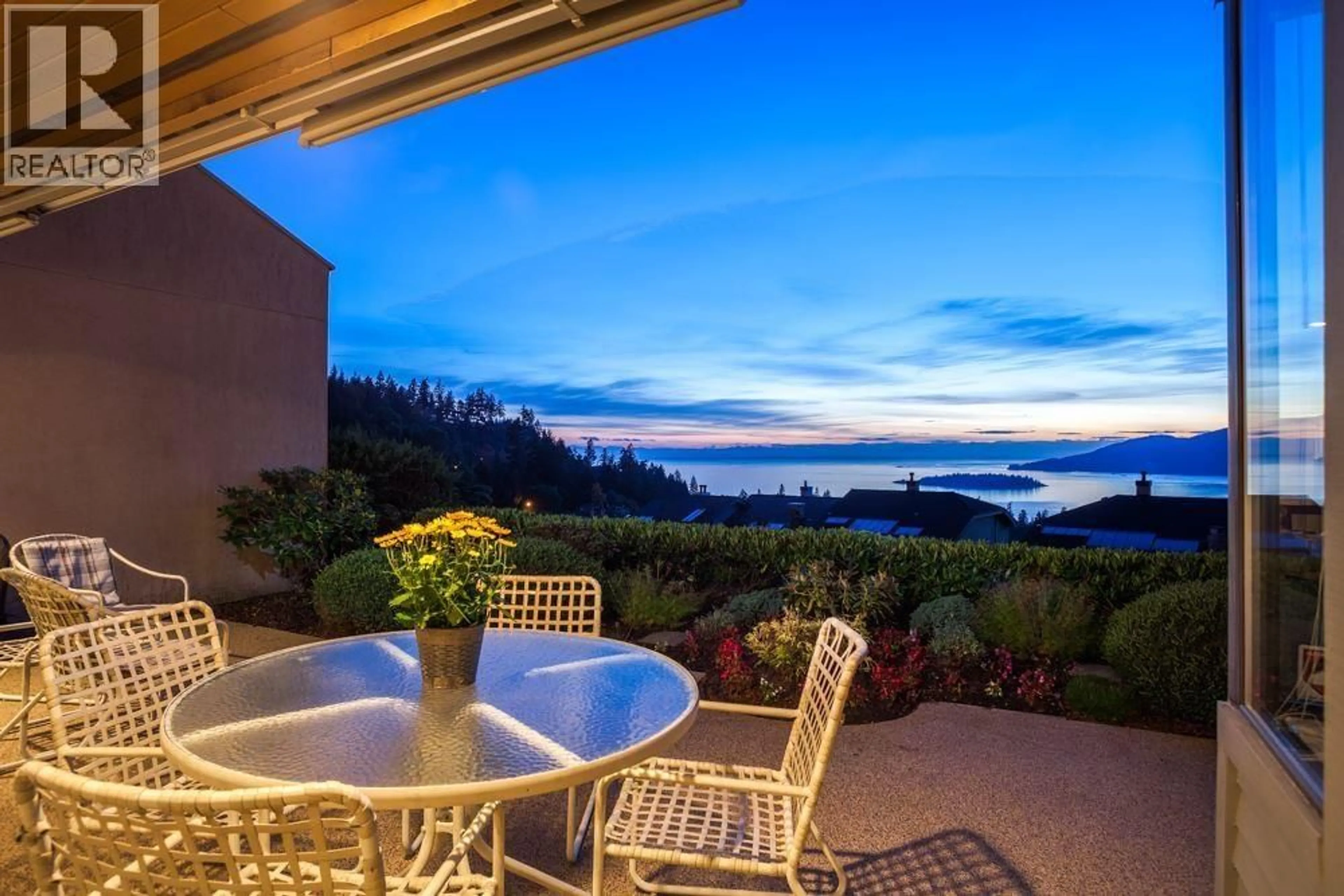 Patio, water/lake/river/ocean view for 5446 MEADFEILD LANE, West Vancouver British Columbia V7W3G3