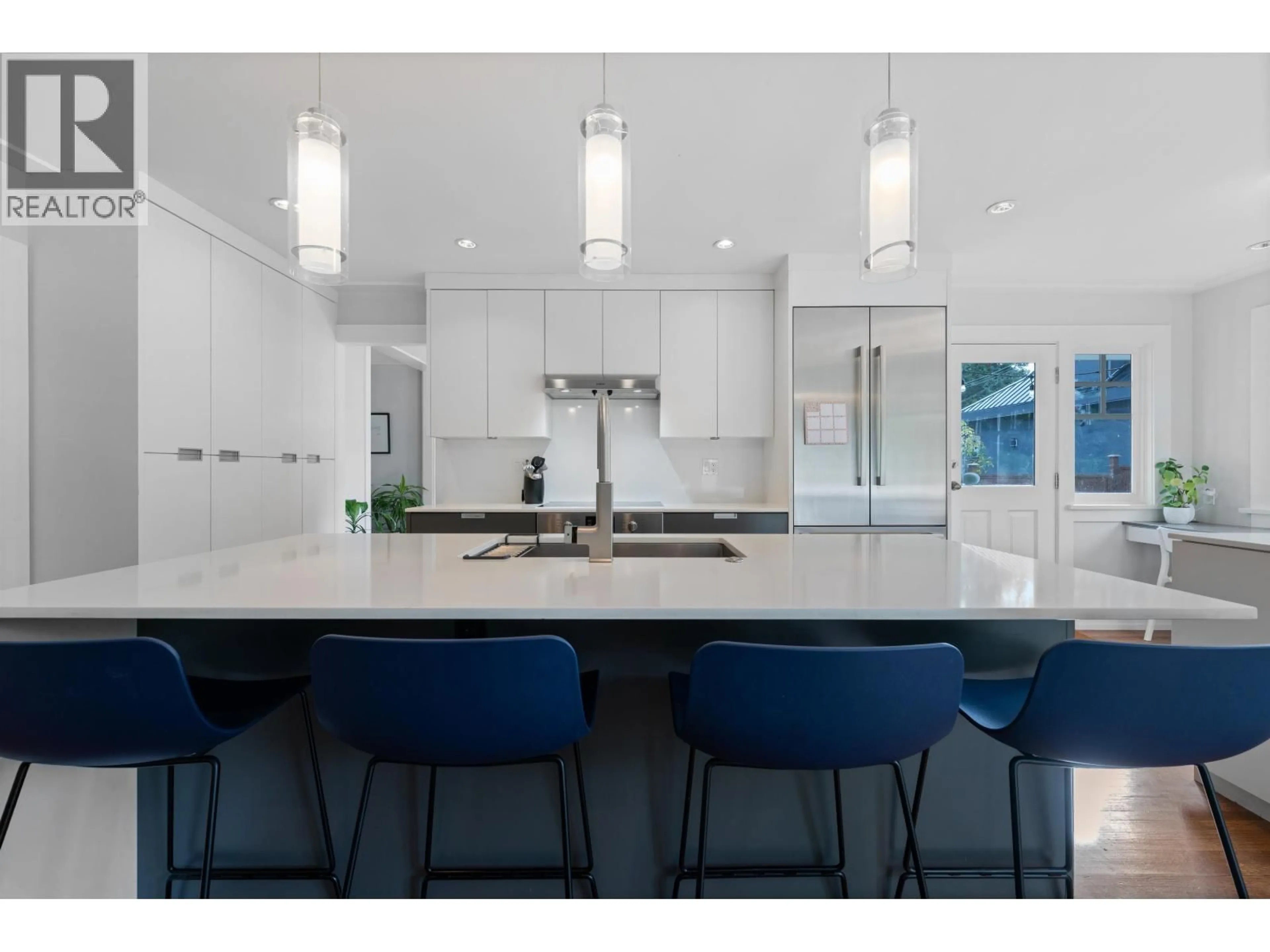 Contemporary kitchen, ceramic/tile floor for 2138 21ST AVENUE, Vancouver British Columbia V6L1J3