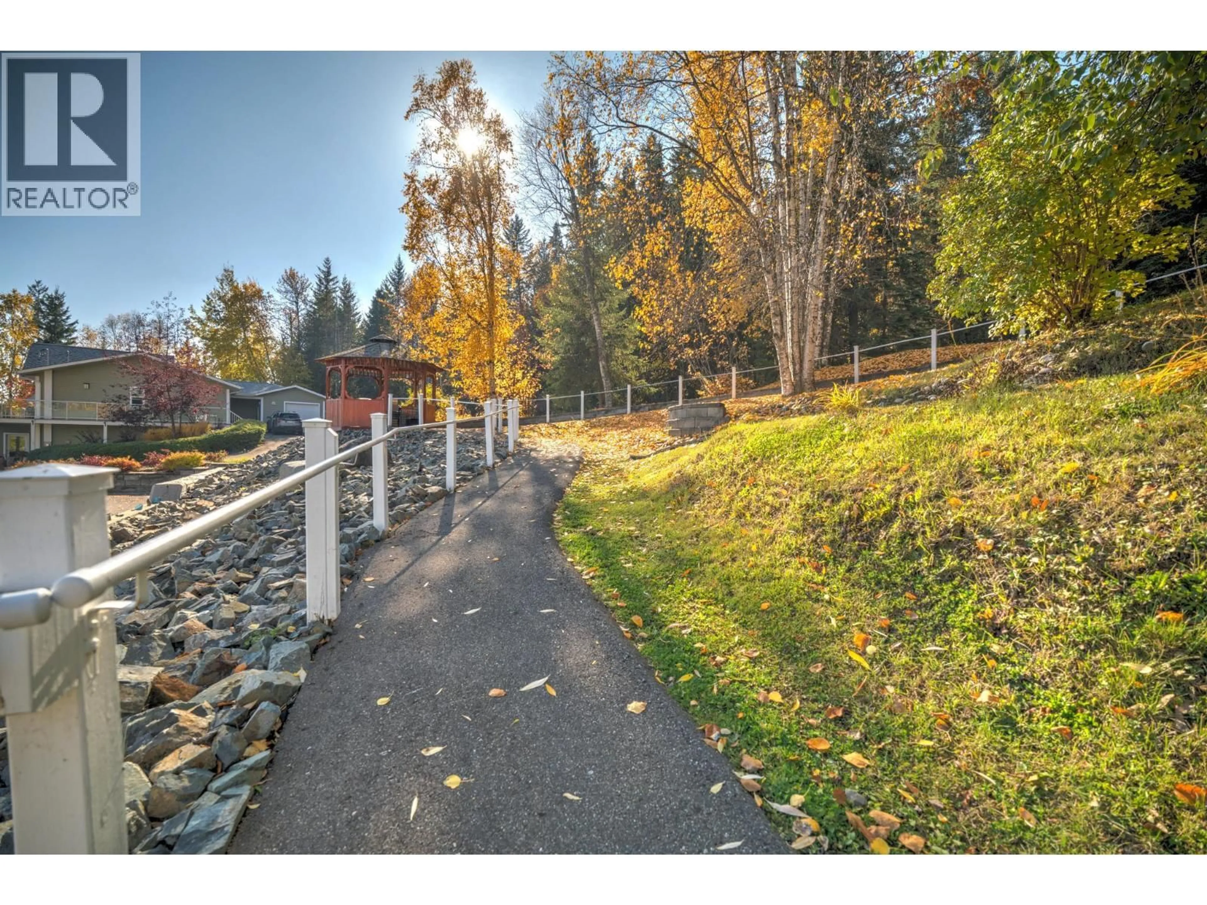 A pic from outside/outdoor area/front of a property/back of a property/a pic from drone, unknown for 6373 HILLCREST PLACE, Prince George British Columbia V2N5R1