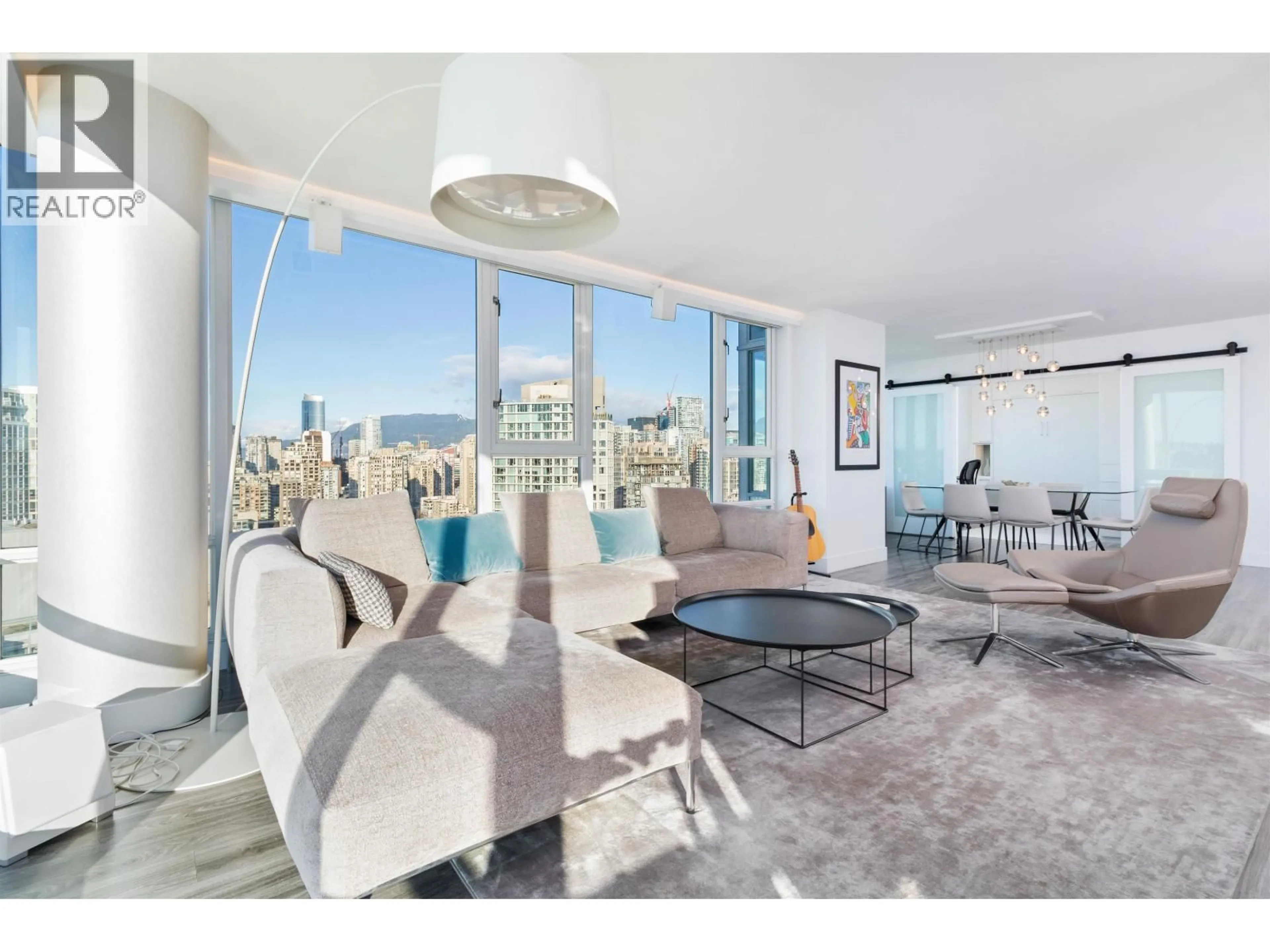 Living room with furniture, unknown for 3307 - 1033 MARINASIDE CRESCENT, Vancouver British Columbia V6Z3A3