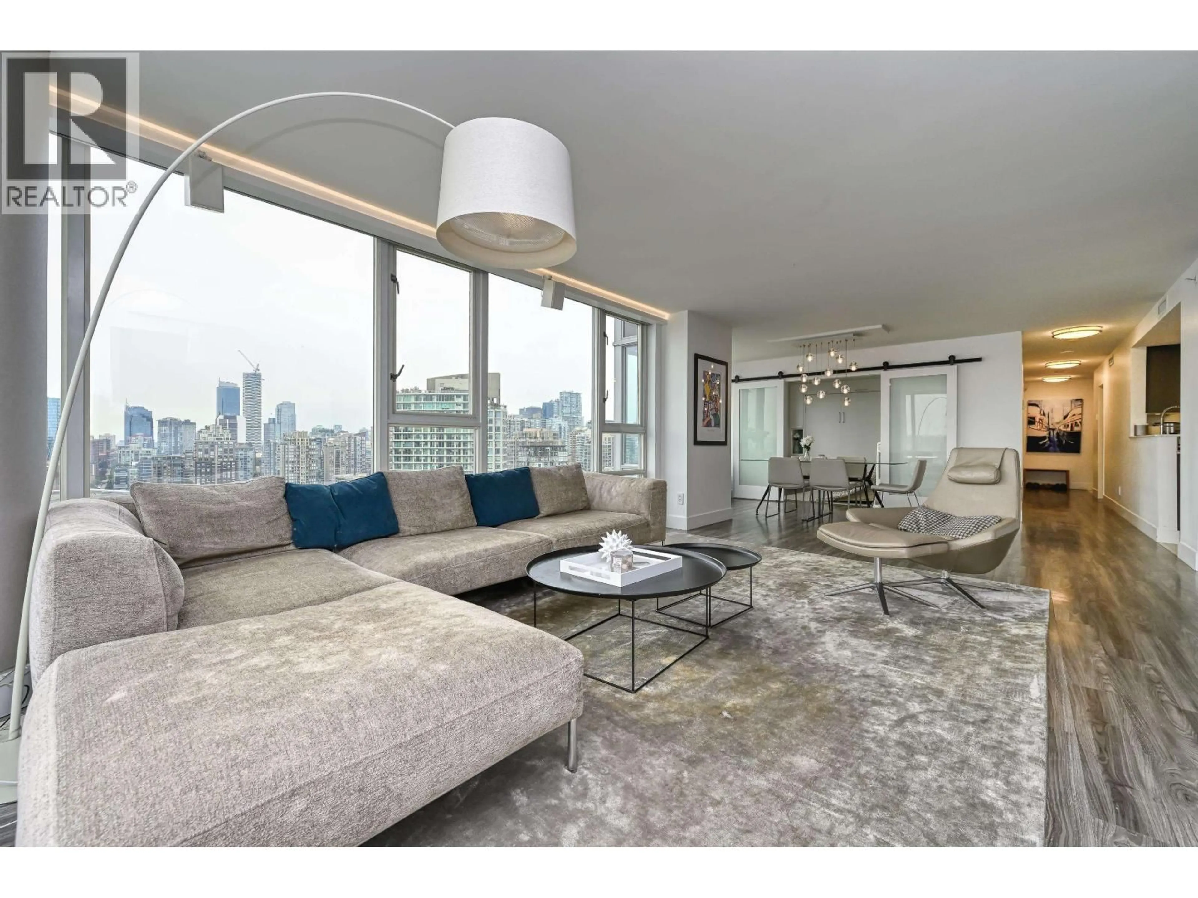 Living room with furniture, unknown for 3307 - 1033 MARINASIDE CRESCENT, Vancouver British Columbia V6Z3A3