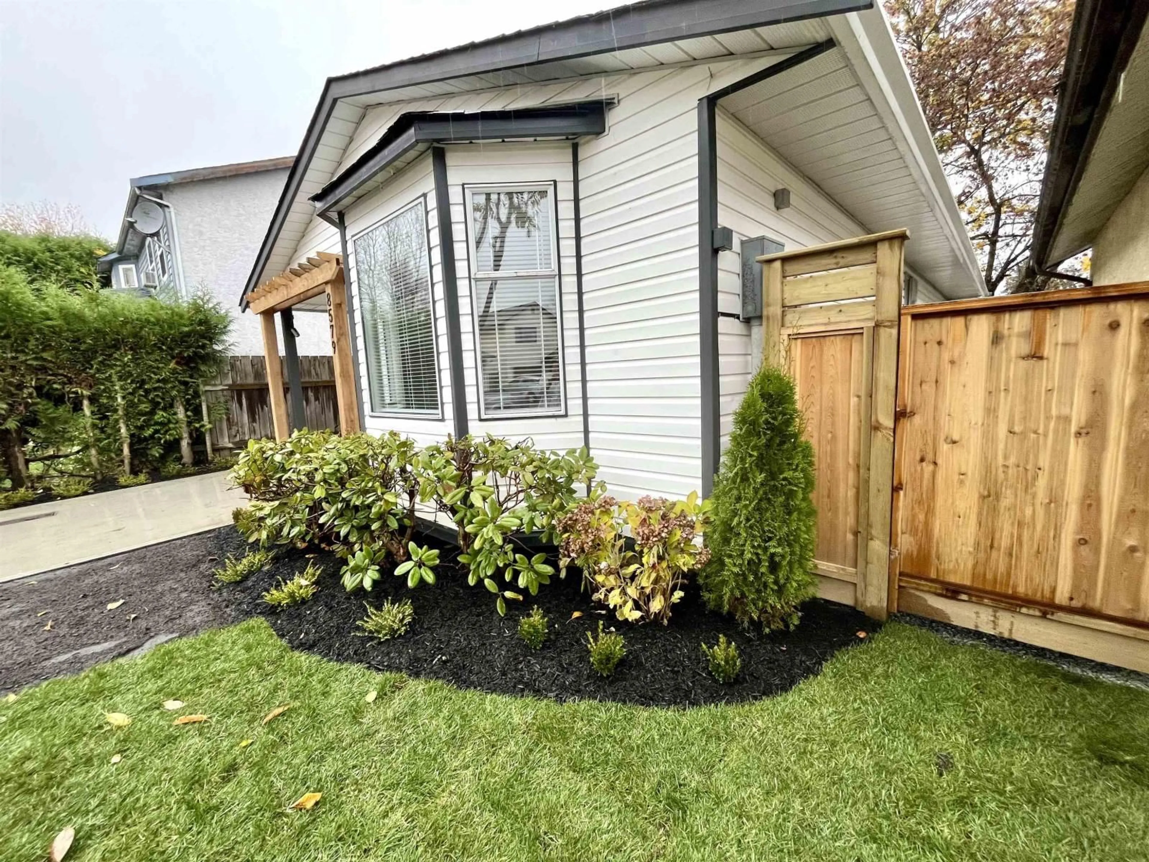 Home with vinyl exterior material, street for 8579 MCCUTCHEON AVENUE, Chilliwack British Columbia V2P7L3