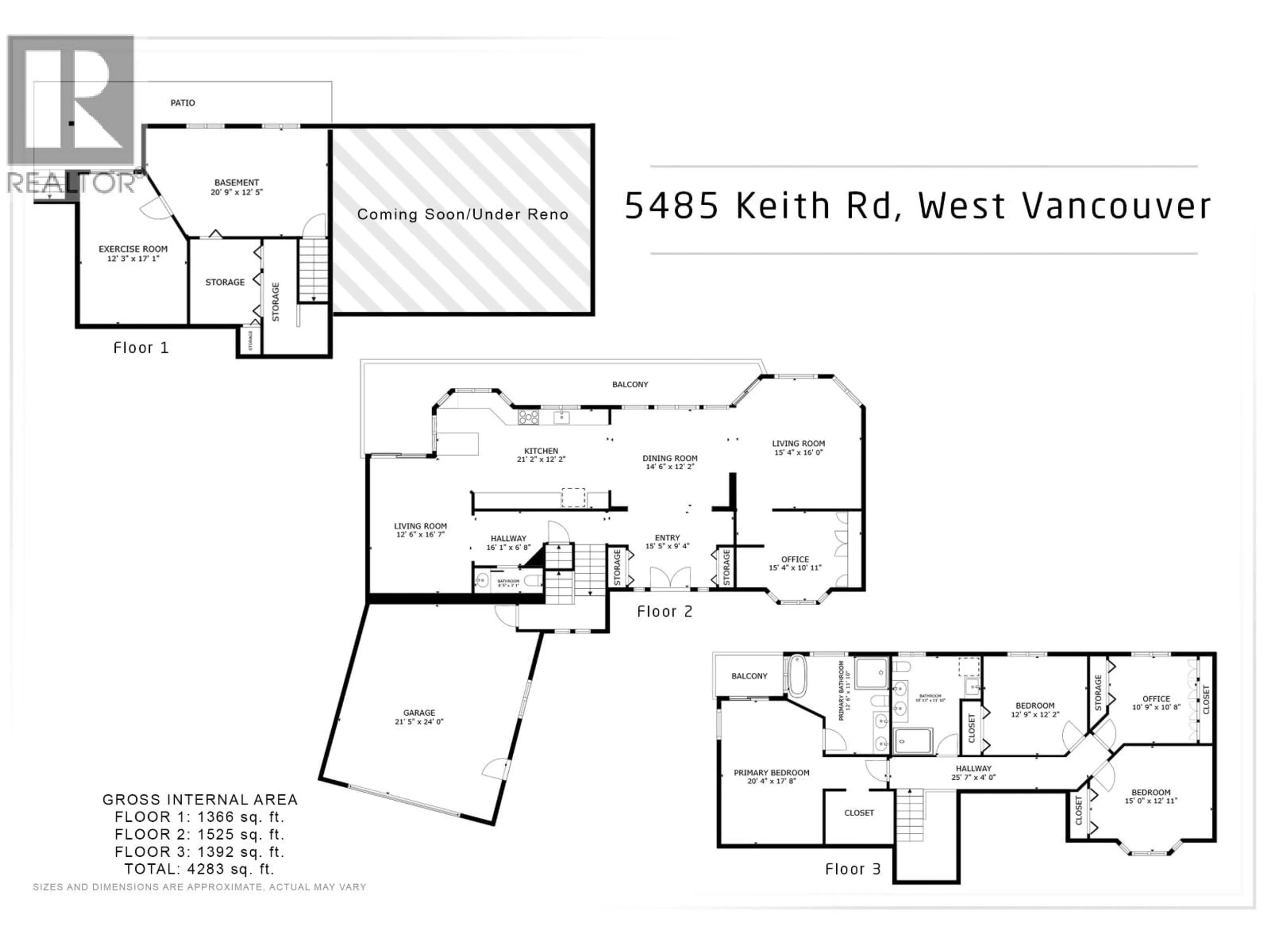 Floor plan for 5485 KEITH ROAD, West Vancouver British Columbia V7W3E1