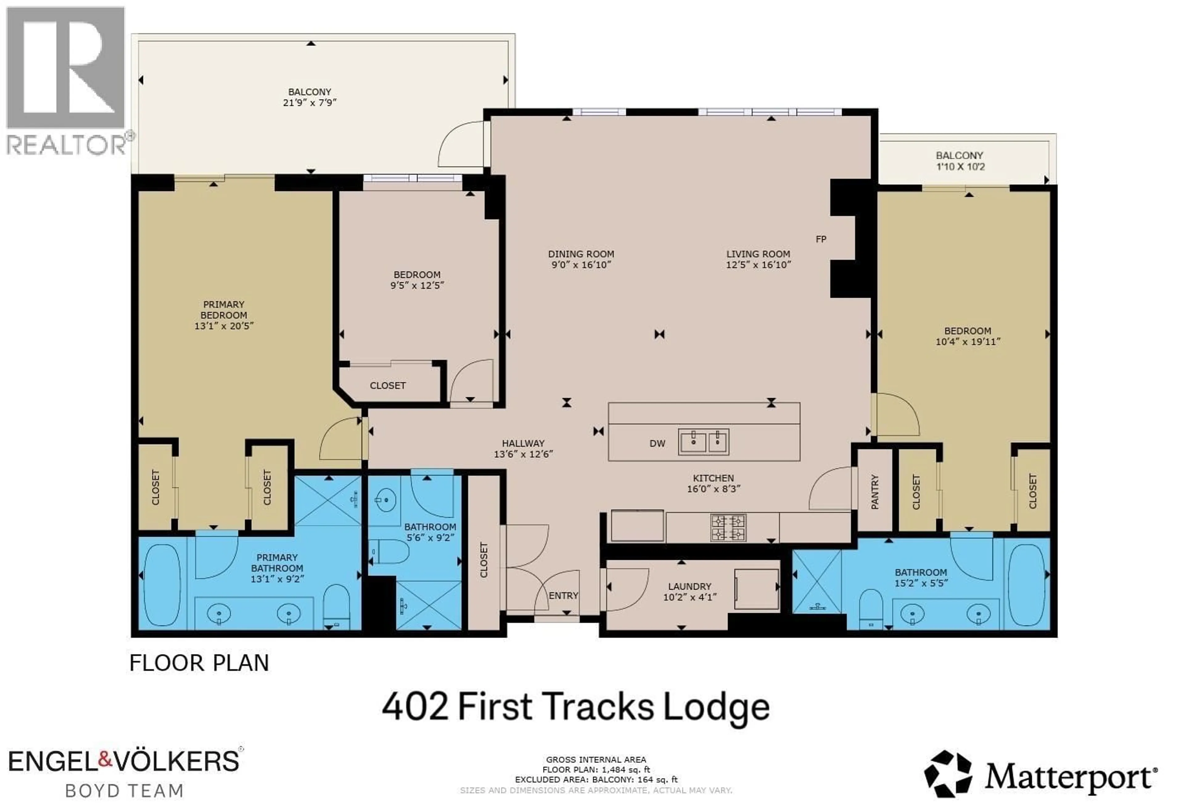 Floor plan for 402 - 2202 GONDOLA WAY, Whistler British Columbia V8E0M7