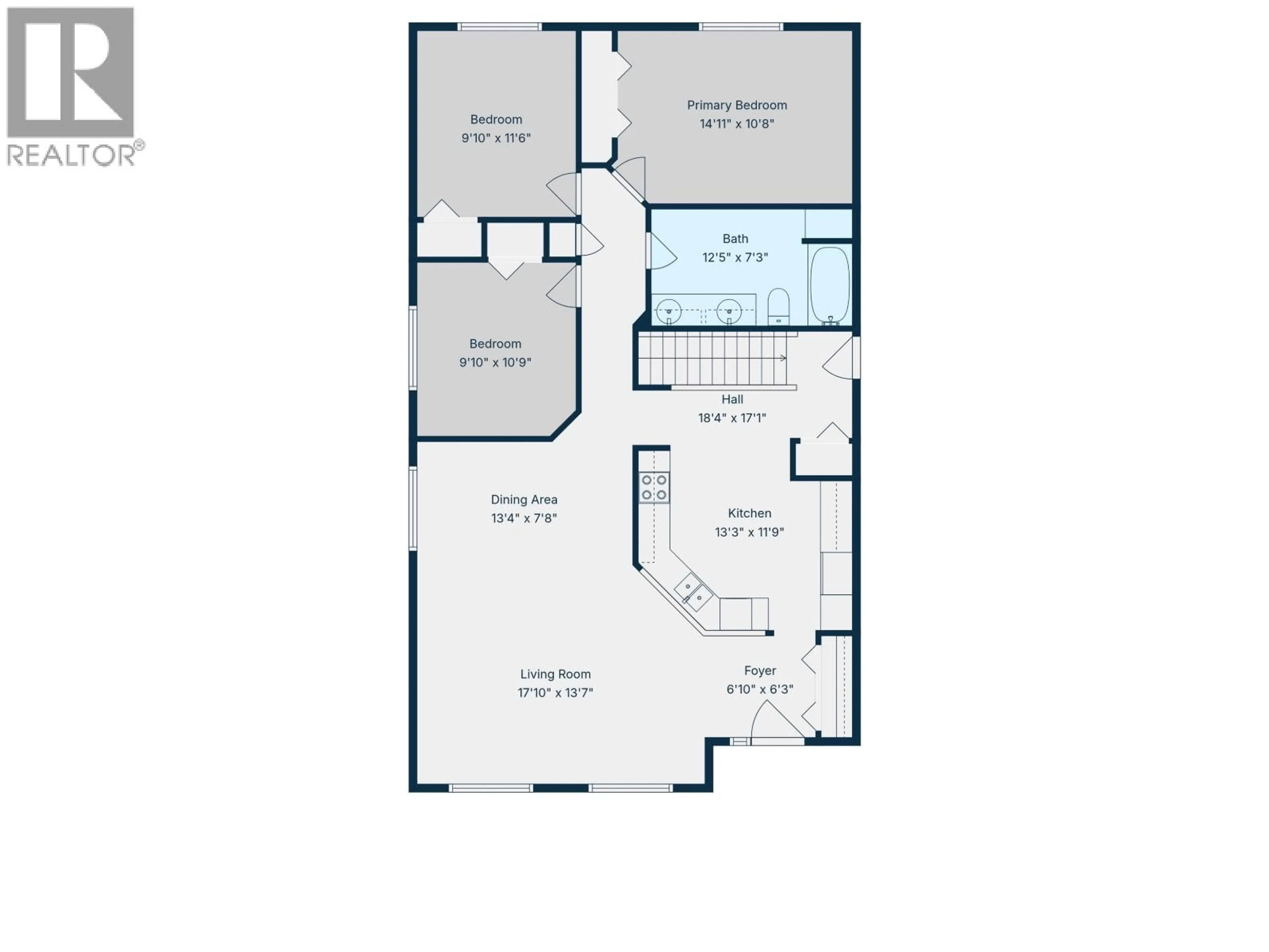Floor plan for 8508 82 STREET, Fort St. John British Columbia V1J0H1