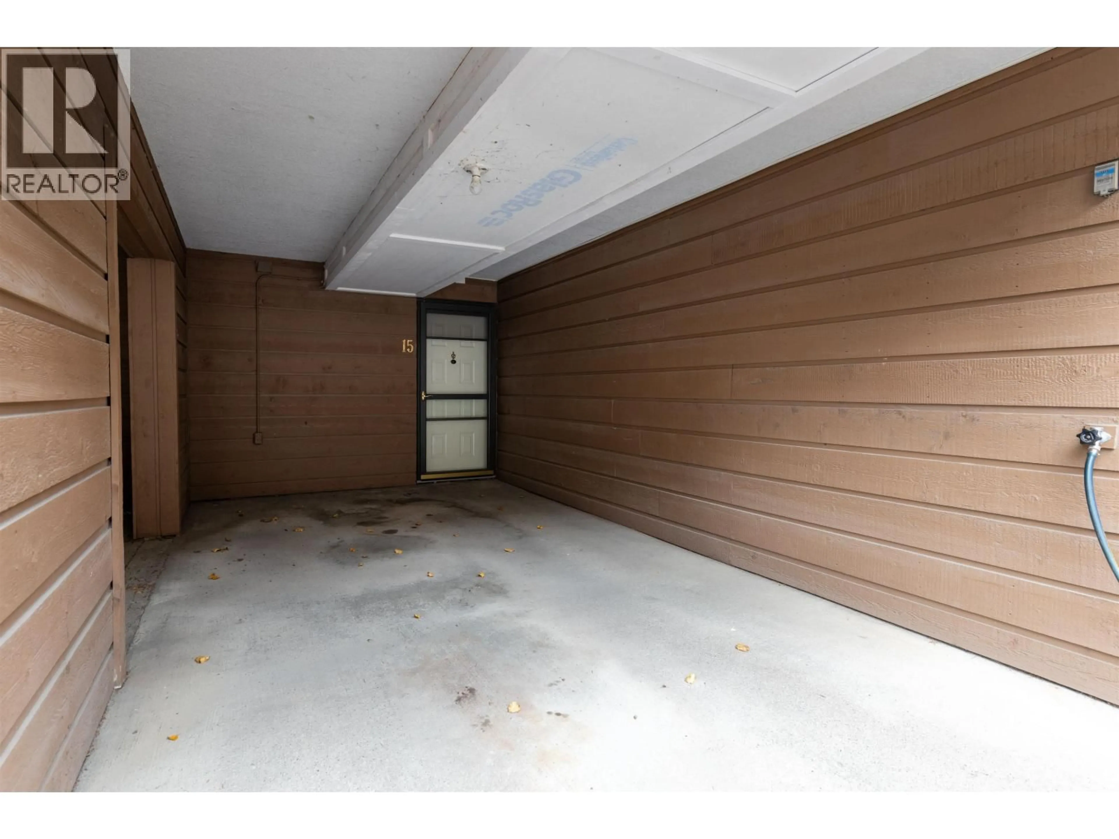Indoor garage for 15 - 4832 LAZELLE AVENUE, Terrace British Columbia V8G1T4