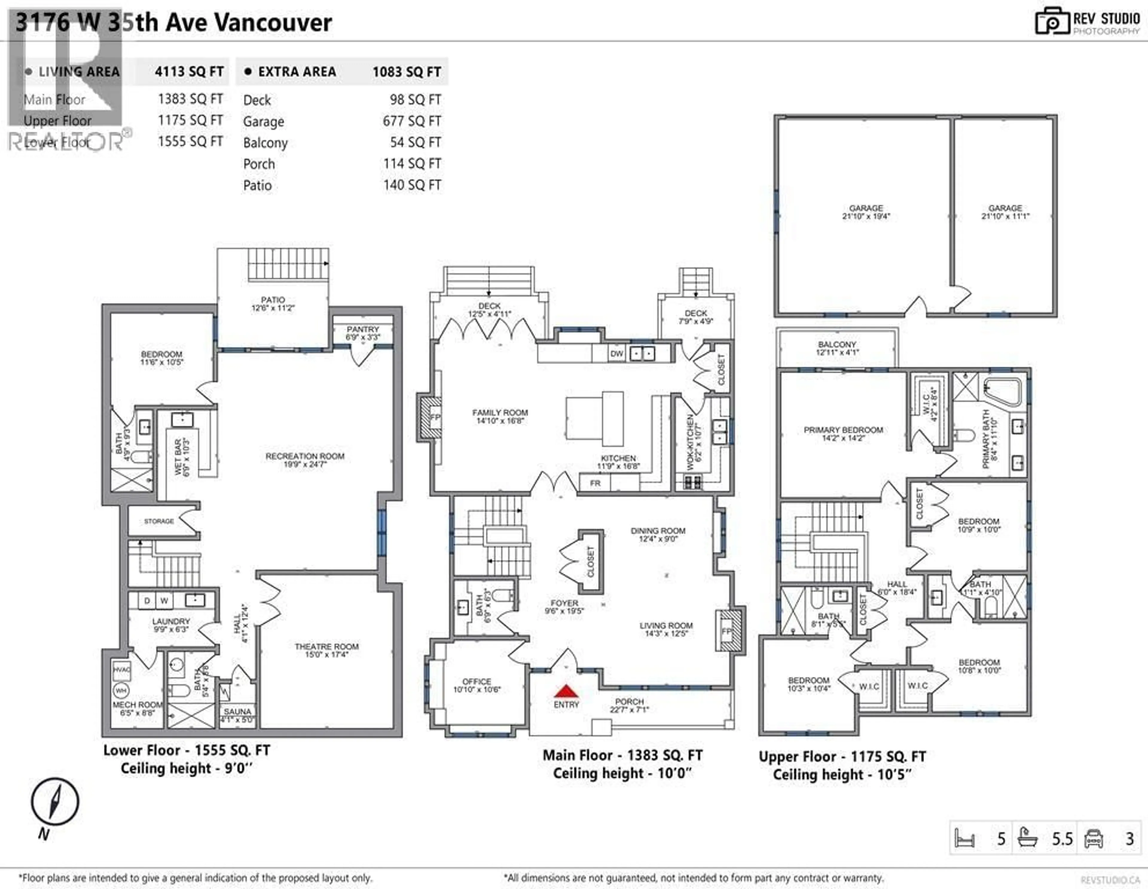Floor plan for 3176 35TH AVENUE, Vancouver British Columbia V6N2M8
