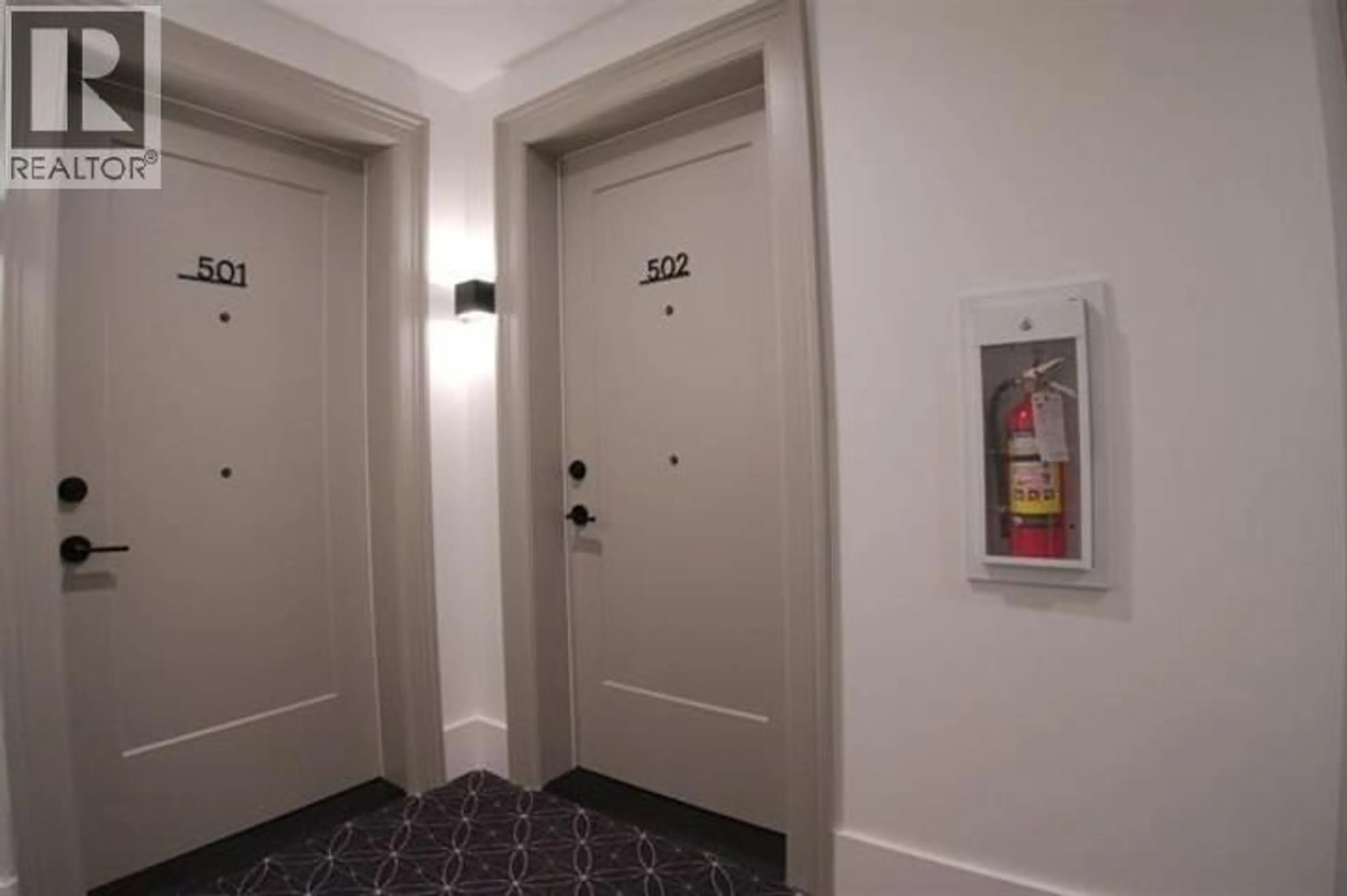 Indoor foyer for 502 - 8750 UNIVERSITY CRESCENT, Burnaby British Columbia V5A0G9