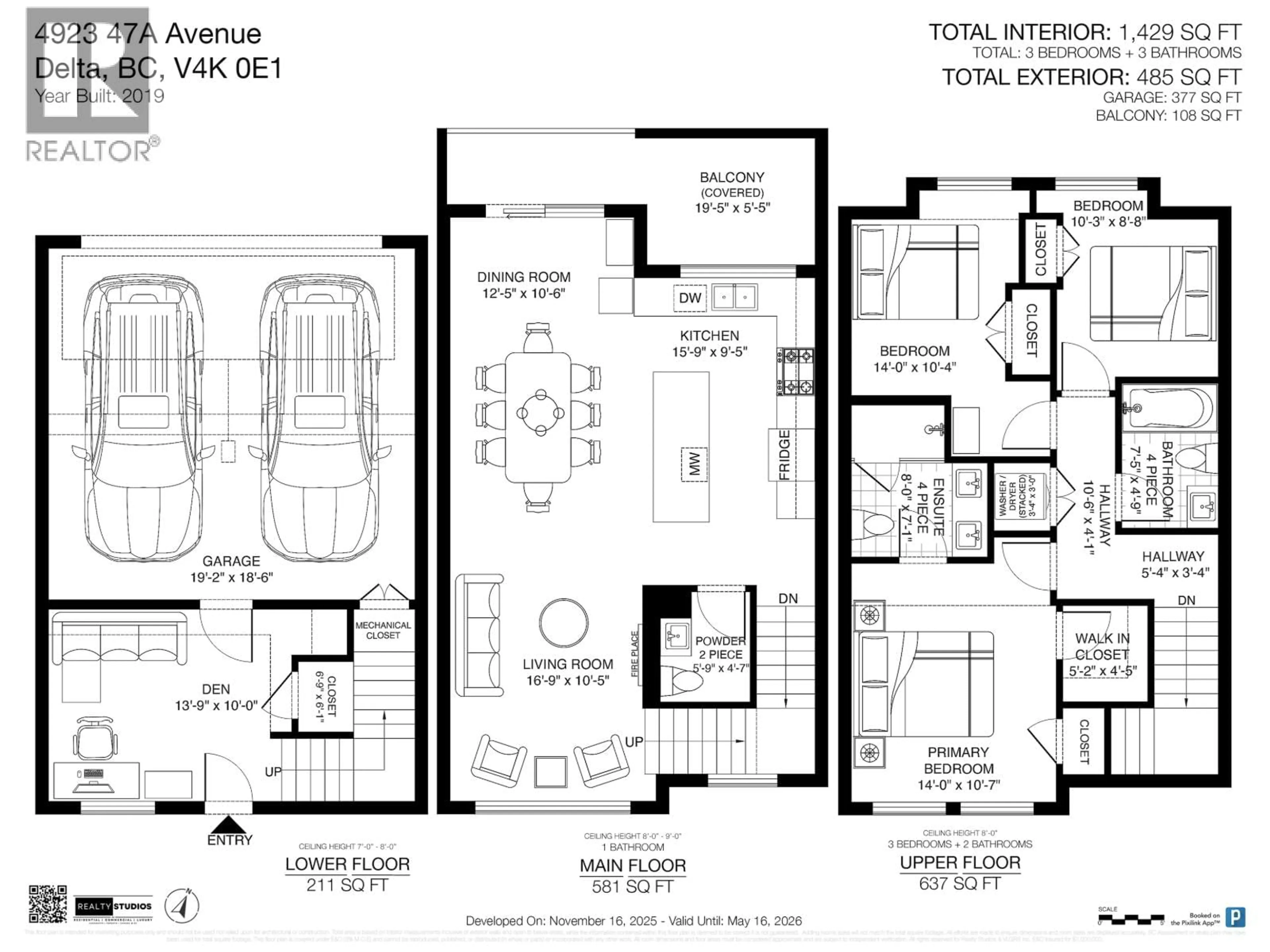 Floor plan for 4923 47A AVENUE, Ladner British Columbia V4K0E1