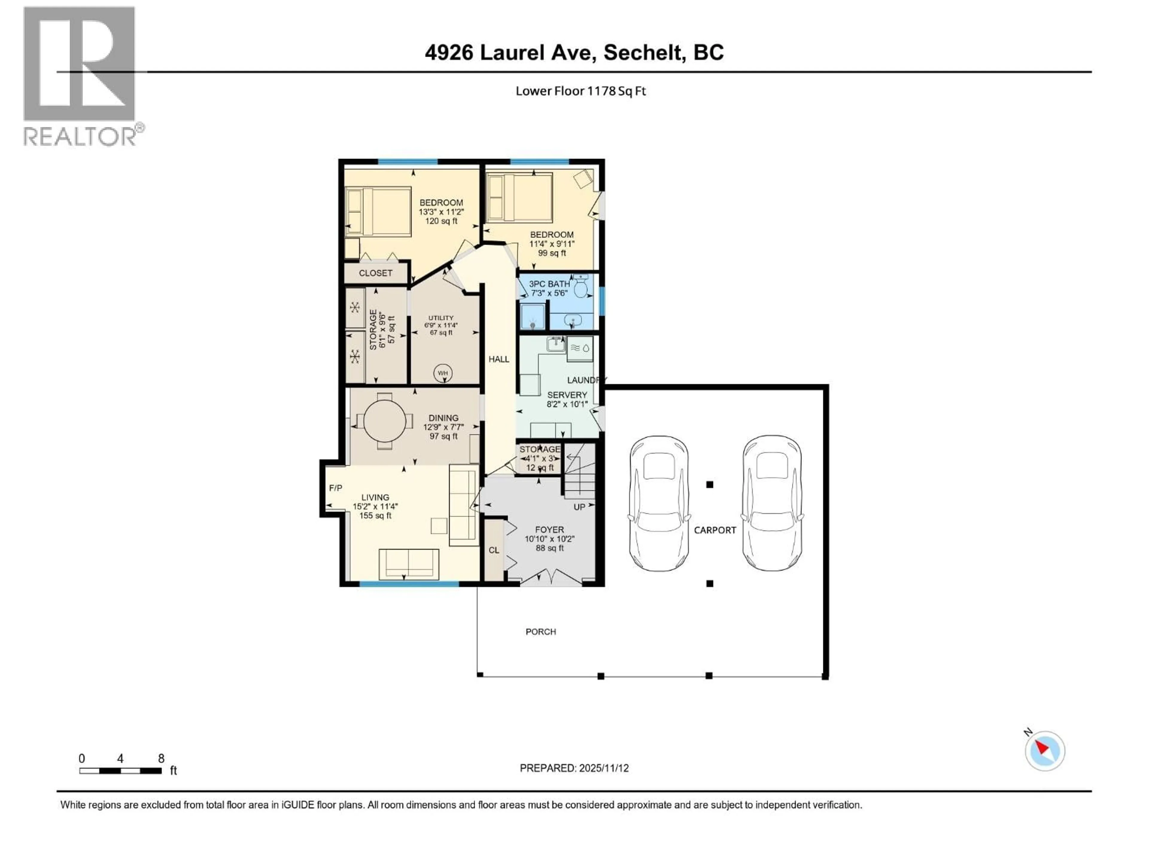 Floor plan for 4926 LAUREL AVENUE, Sechelt British Columbia V7Z0B7