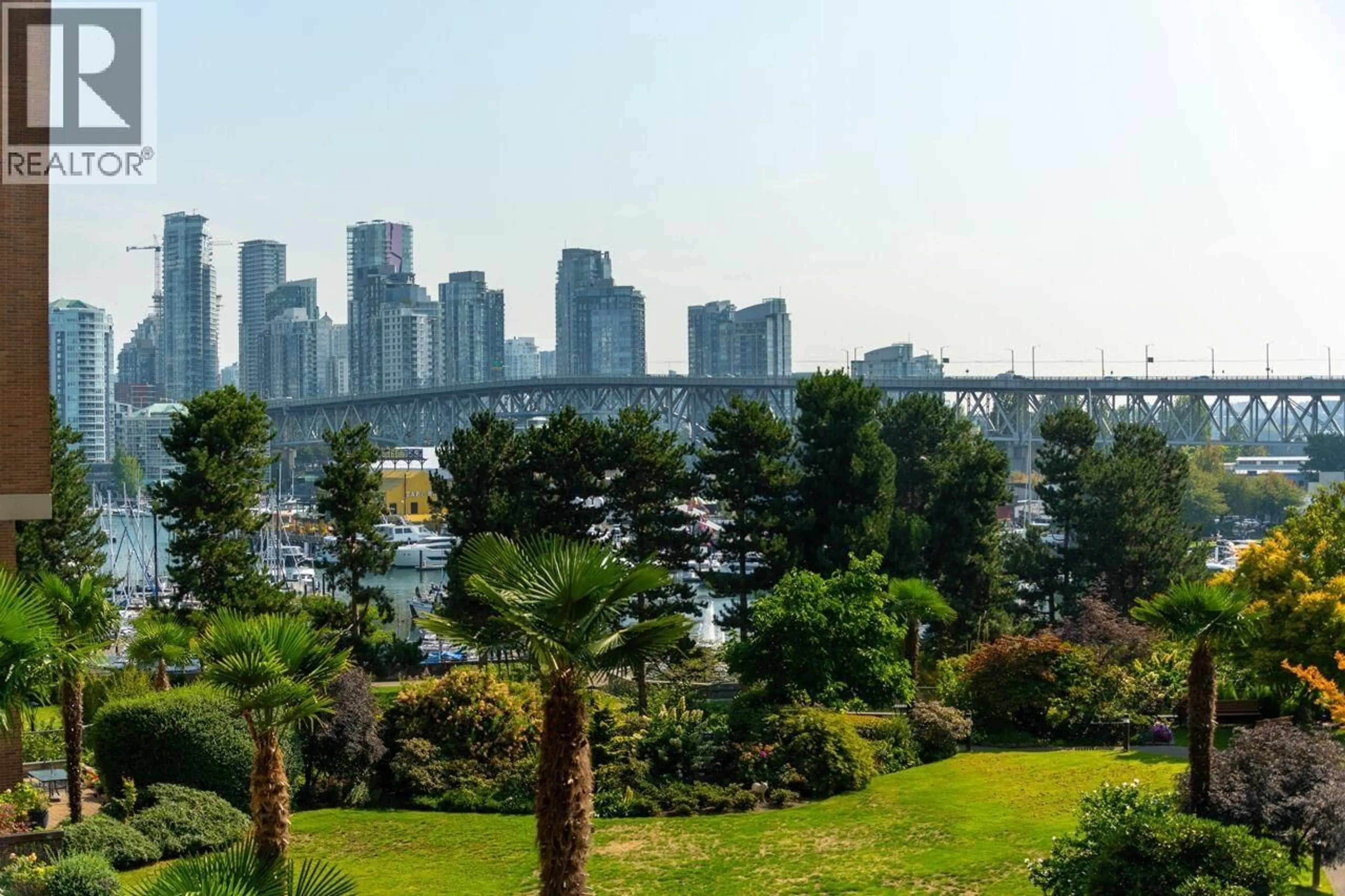 Patio, water/lake/river/ocean view for 408 - 1470 PENNYFARTHING DRIVE, Vancouver British Columbia V6J4X8