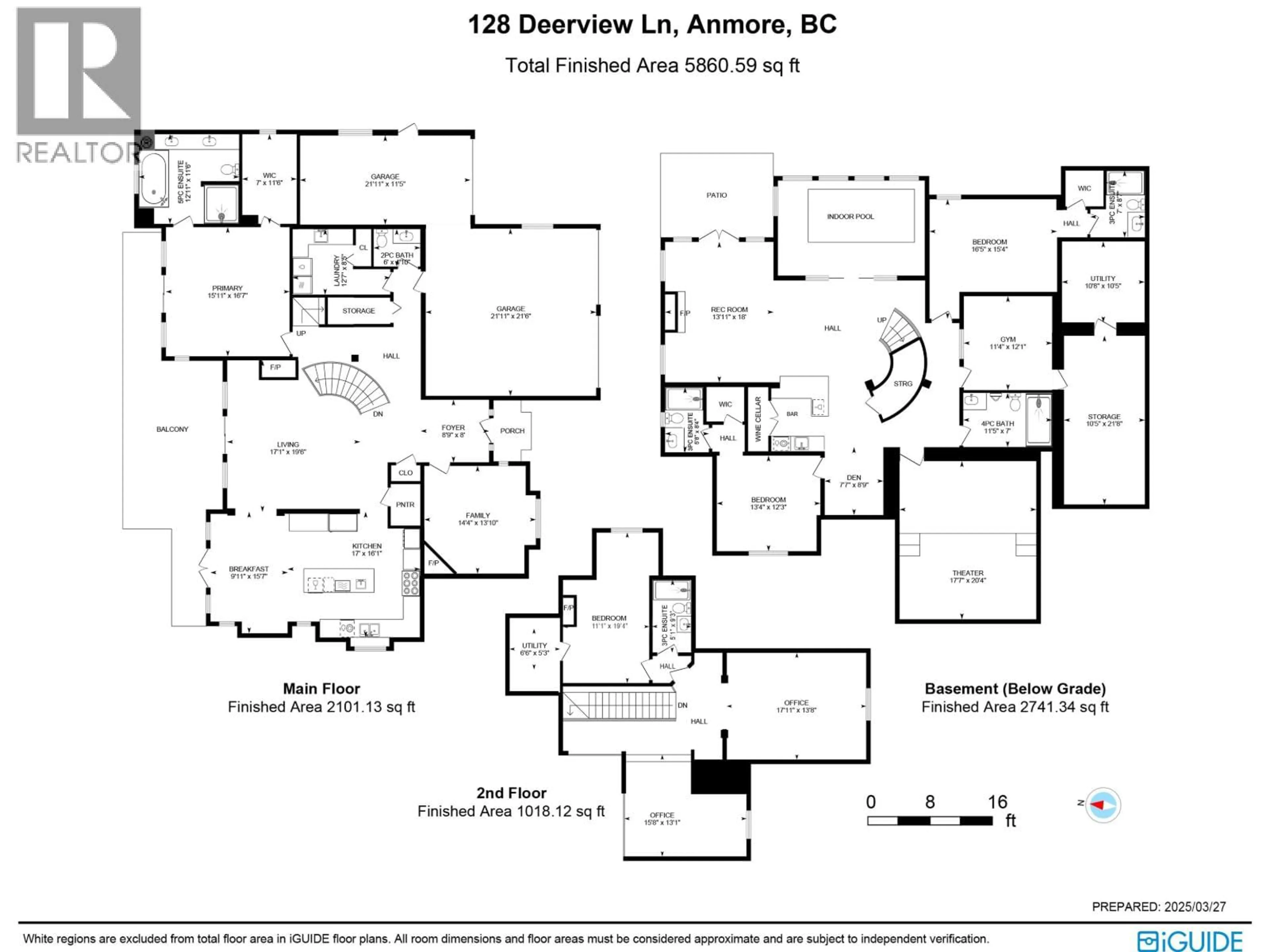 Floor plan for 128 DEERVIEW LANE, Anmore British Columbia V3H0A3