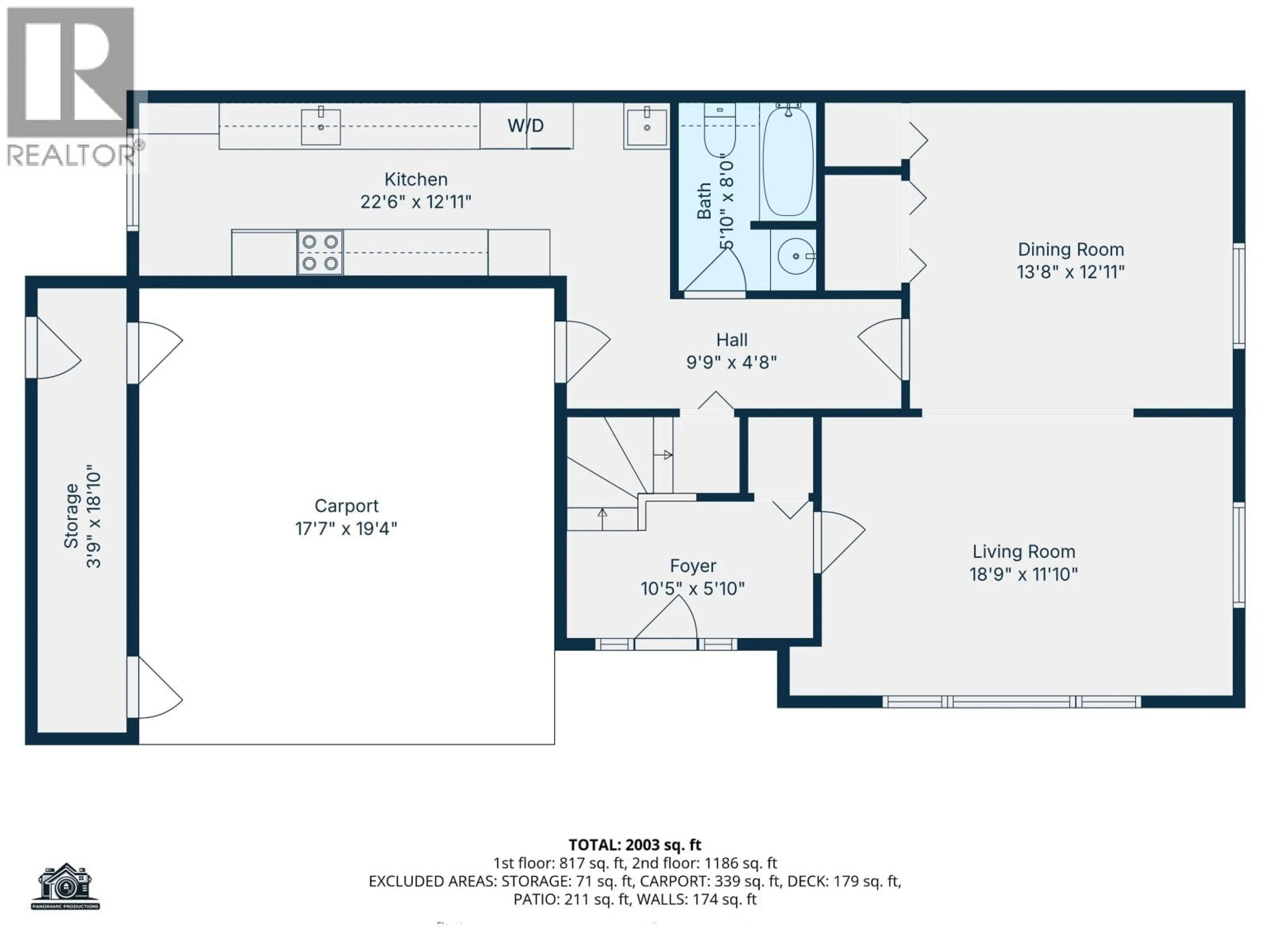 Floor plan for 93 WESTRIDGE DRIVE, Williams Lake British Columbia V2G5K3