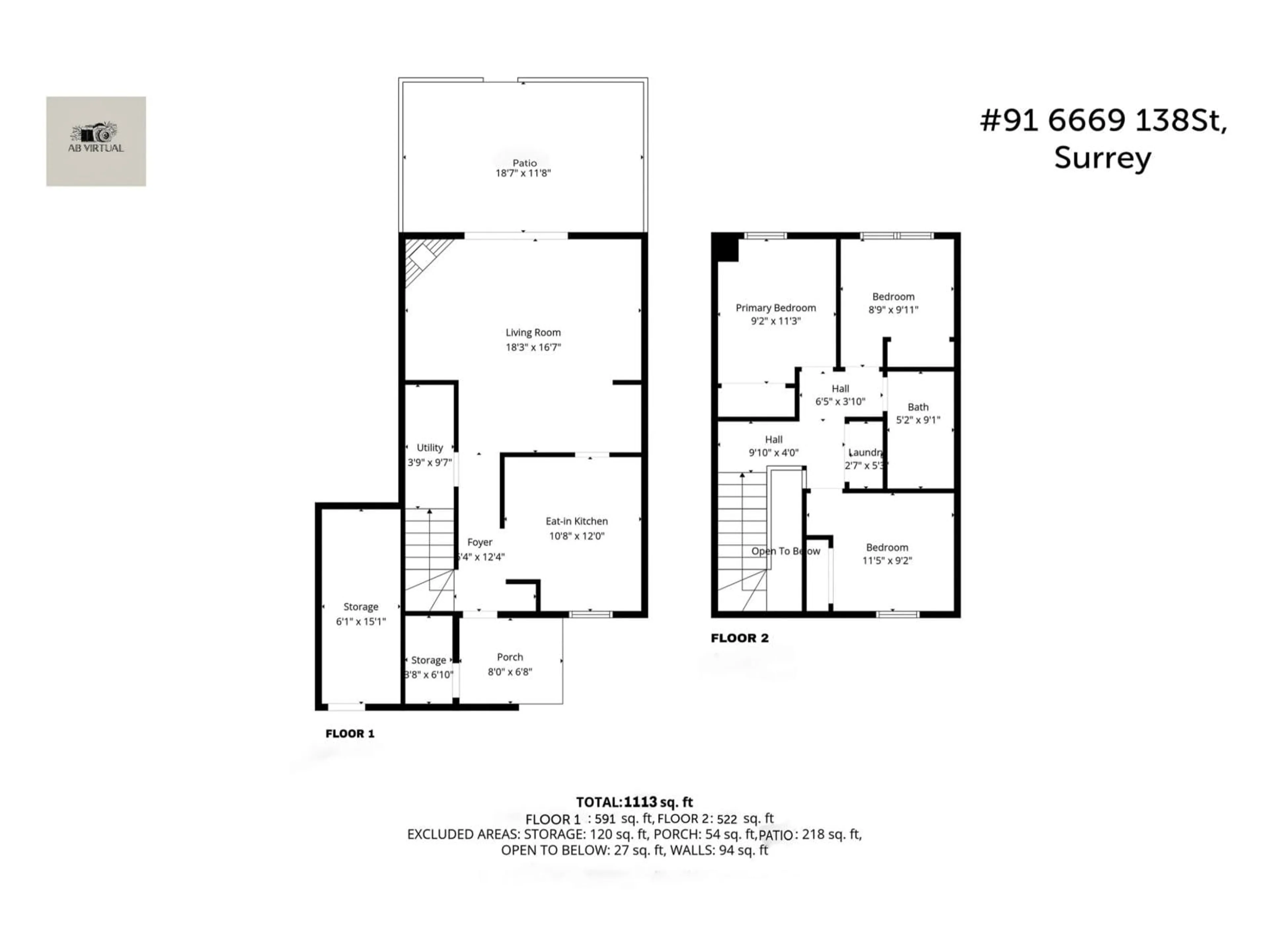 Floor plan for 91 - 6669 138 STREET, Surrey British Columbia V3W5G7