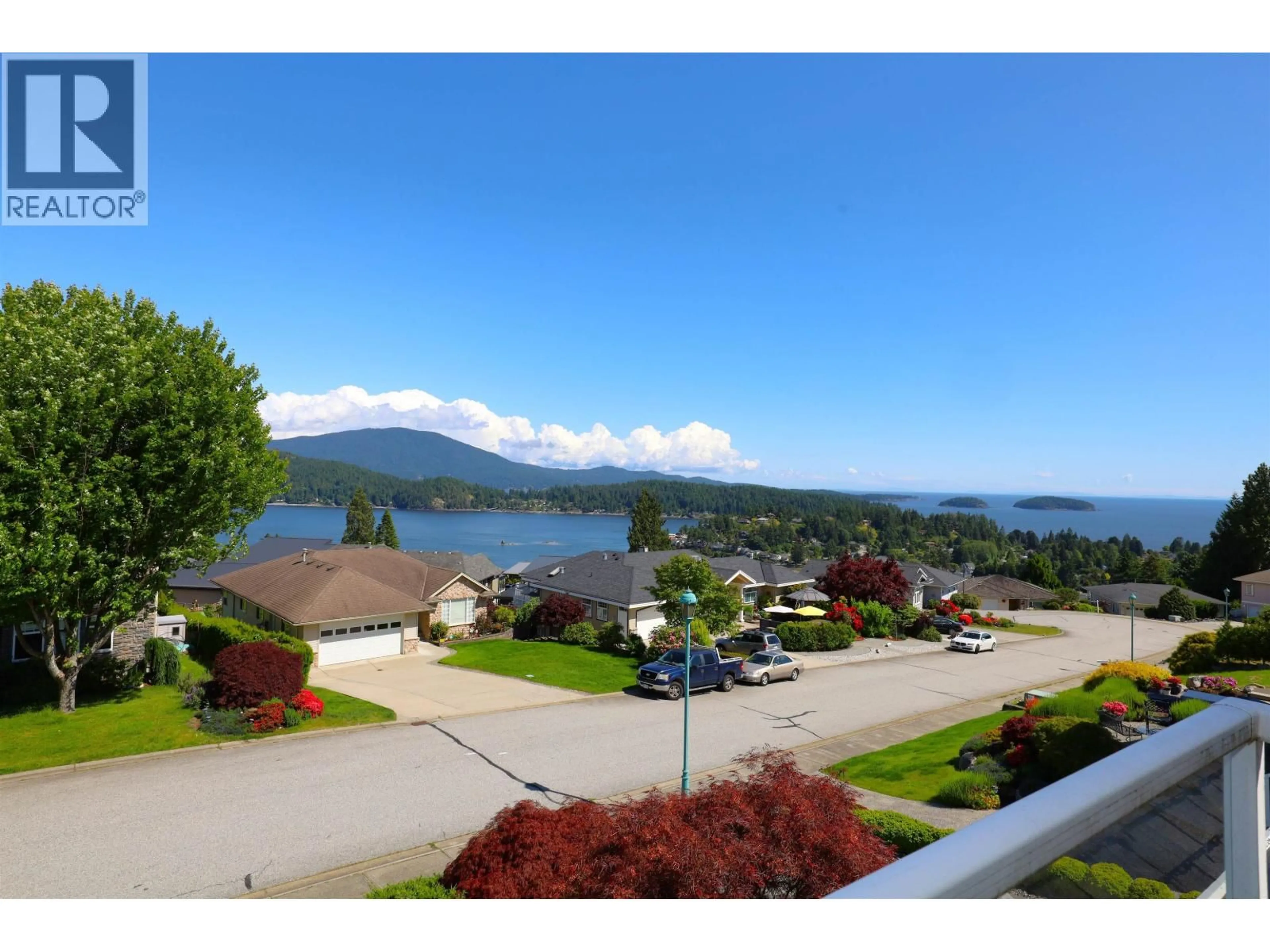 A pic from outside/outdoor area/front of a property/back of a property/a pic from drone, water/lake/river/ocean view for 561 SPYGLASS PLACE, Gibsons British Columbia V0N1V9